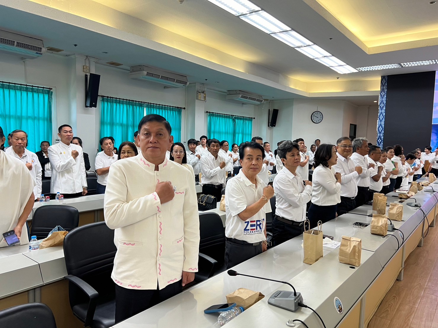 📢สพจ.สกลนคร : ร่วมกิจกรรมวันต่อต้านคอร์รัปชั่นสากล (ประเทศไทย) จังหวัดสกลนคร ภายใต้แนวคิด “Zero Tolerance คนไทยไม่ทนต่อการทุจริต”