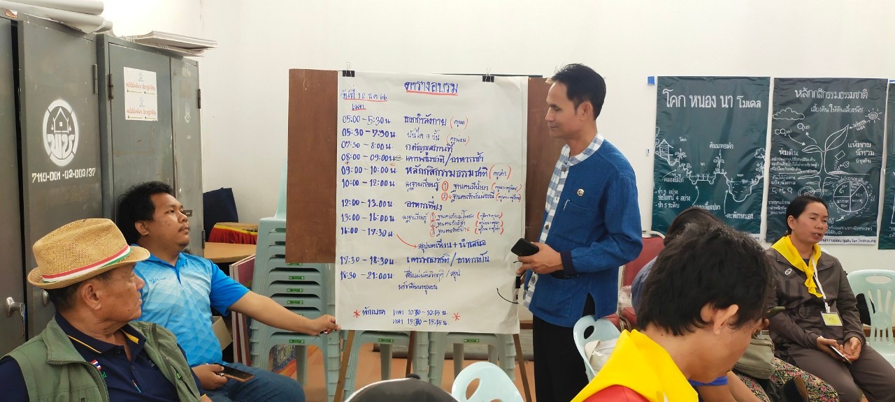 📢จังหวัดสกลนคร : สร้างผู้นำพัฒนา (Change Leader) ตามโครงการพัฒนาหมู่บ้านเศรษฐกิจพอเพียง กิจกรรมอบรมแกนนำขับเคลื่อนหมู่บ้านเศรษฐกิจพอเพียง