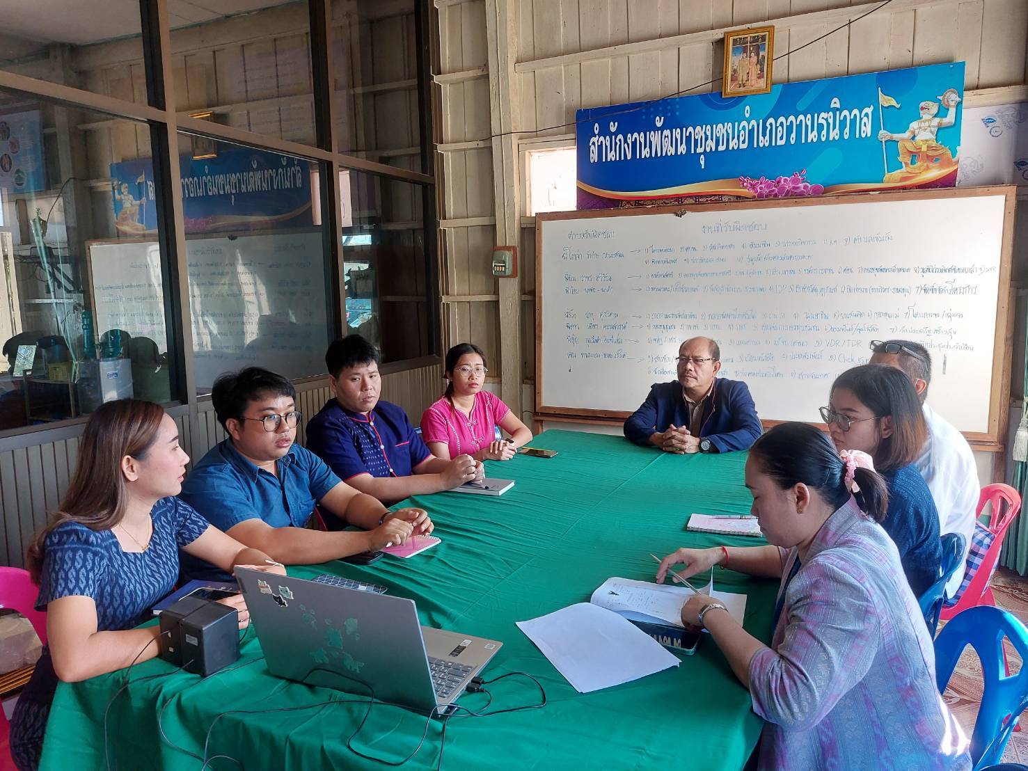 📢พช.สกลนคร : การประชุมชี้แจงการจัดเก็บข้อมูลความจำเป็นพื้นฐาน (จปฐ.) ปี ๒๕๖๗ ถ่ายทอดสดจาก ห้อง war room ชั้น ๕ กรมการพัฒนาชุมชน