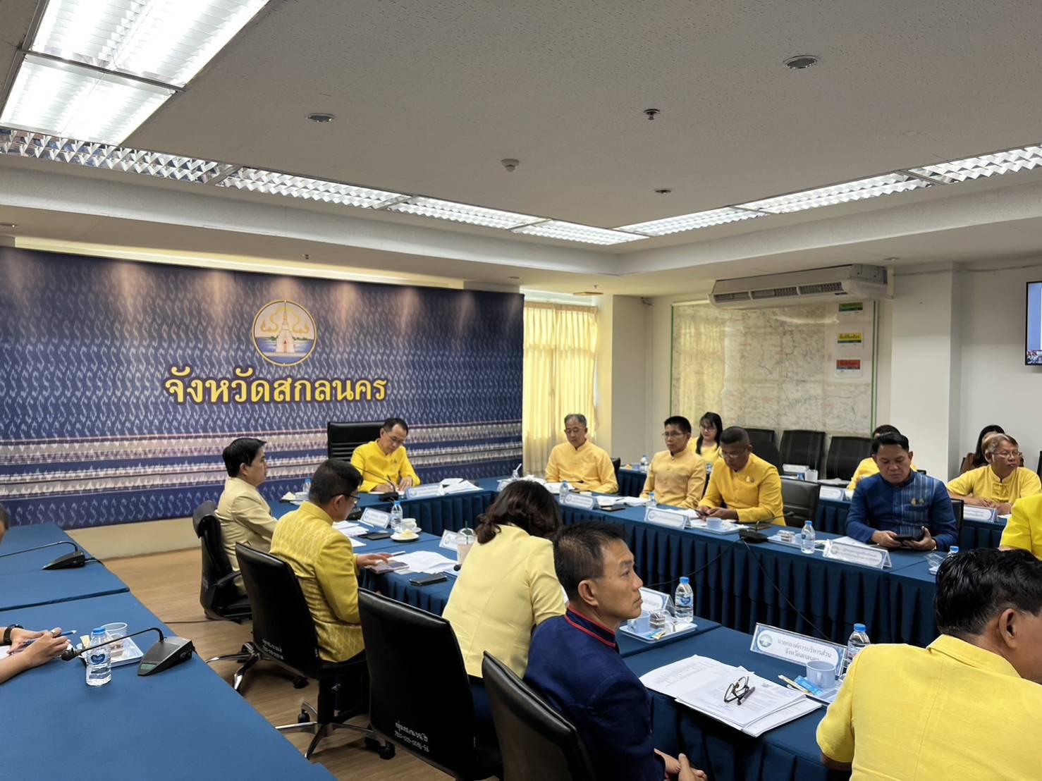 📢พช.สกลนคร : ร่วมการประชุมขับเคลื่อนและติดตามนโยบายของรัฐบาลและภารกิจสำคัญของปลัดกระทรวงมหาดไทยประจำปีงบประมาณ พ.ศ. 2567 (เดือนมกราคม 2567)ผ่านระบบวีดิทัศน์ทางไกล(vcs)