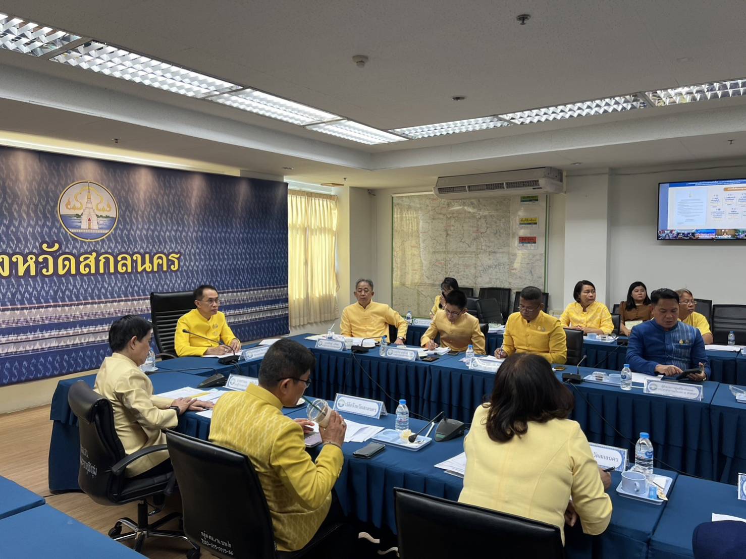 📢พช.สกลนคร : ร่วมการประชุมขับเคลื่อนและติดตามนโยบายของรัฐบาลและภารกิจสำคัญของปลัดกระทรวงมหาดไทยประจำปีงบประมาณ พ.ศ. 2567 (เดือนมกราคม 2567)ผ่านระบบวีดิทัศน์ทางไกล(vcs)