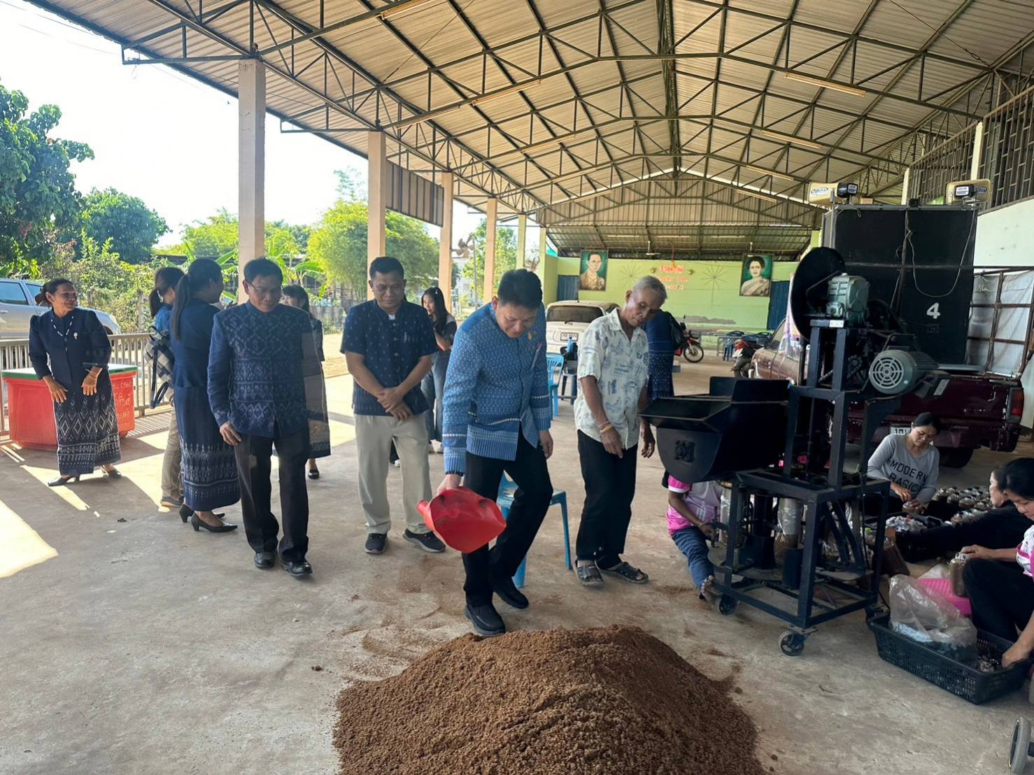 พช.สกลนคร : รับตรวจติดตามการดำเนินตามประเด็นตรวจราชการประจำเดือนมกราคม 2567