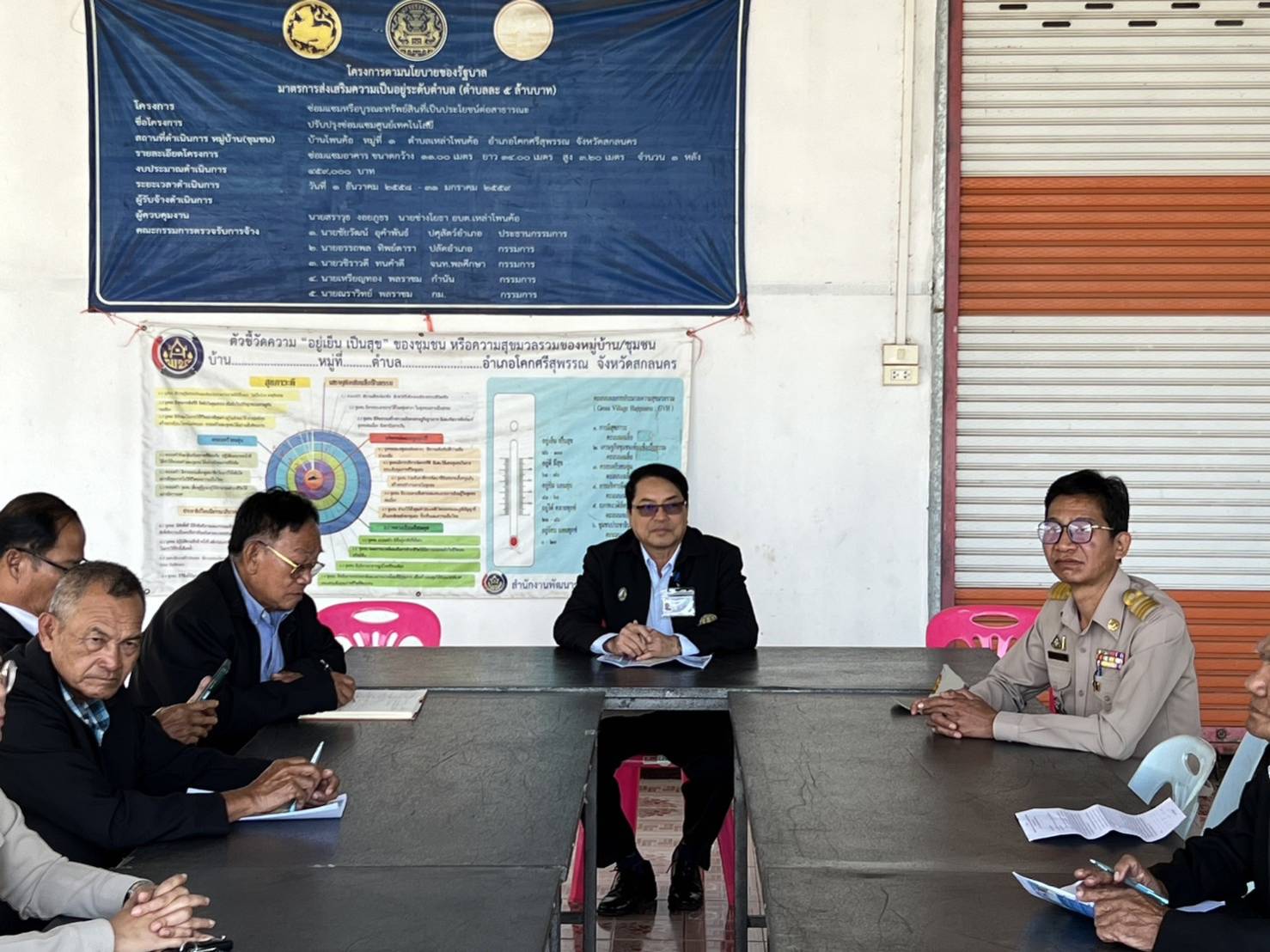 📢พช.สกลนคร : รับการติดตามความก้าวหน้าโครงการตามแผนปฏิบัติราชการประจำปีงบประมาณ พ.ศ.๒๕๖๖ “โครงการส่งเสริมพัฒนาคุณภาพชีวิตและเศรษฐกิจชุมชนฐานรากจังหวัดสกลนคร”
