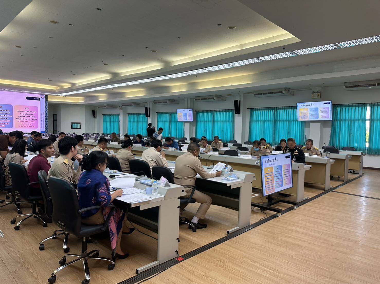 📢พช.สกลนคร : ร่วมประชุมคณะกรรมการบริหารงานจังหวัดแบบบูรณาการ (ก.บ.จ.) จังหวัดสกลนคร ครั้งที่ 1/2567