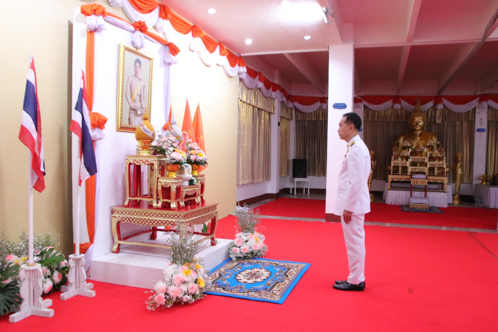 📢พช.สกลนคร : ร่วมพิธีทำบุญตักบาตรถวายพระกุศลและถวายพระพร เนื่องในโอกาสวันคล้ายวันประสูติ สมเด็จพระเจ้าลูกเธอ เจ้าฟ้าสิริวัณณวรี นารีรัตนราชกัญญา