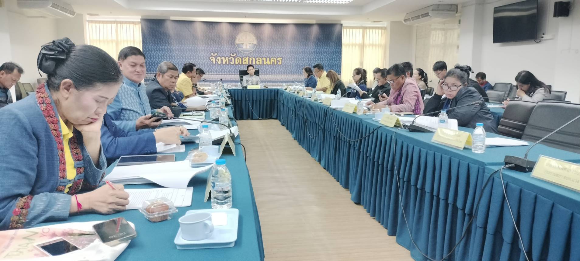 📢พช.สกลนคร : ร่วมประชุมคณะกรรมการพนักงานส่วนตำบลจังหวัดสกลนคร (ก.อบต.จังหวัดสกลนคร) ครั้งที่ ๑/๒๕๖๗