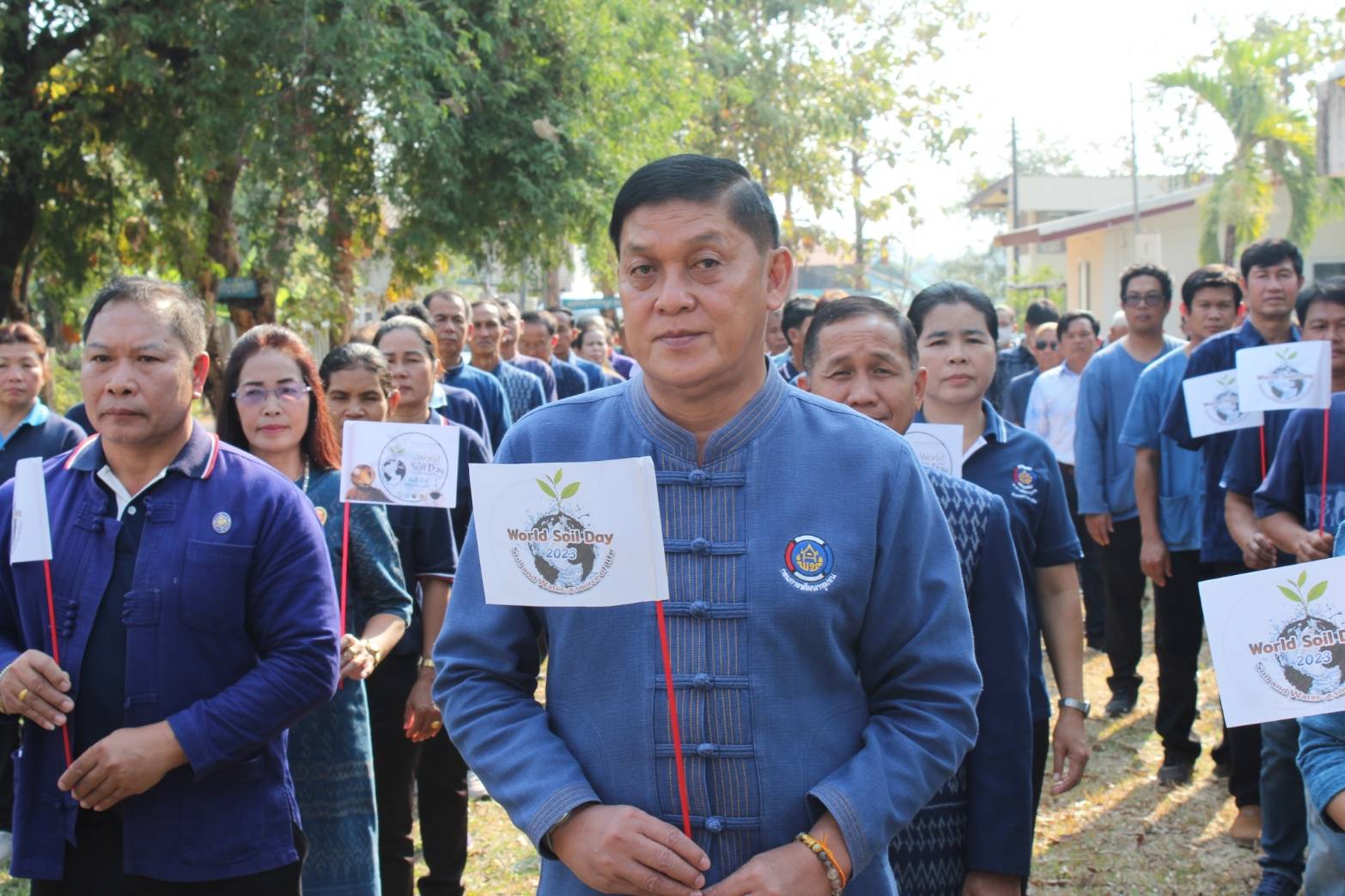 📢พช.สกลนคร : ขับเคลื่อนกิจกรรมวันดินโลก “ดินดี น้ำดี ชีวีมิสุข อย่างยั่งยืน”
