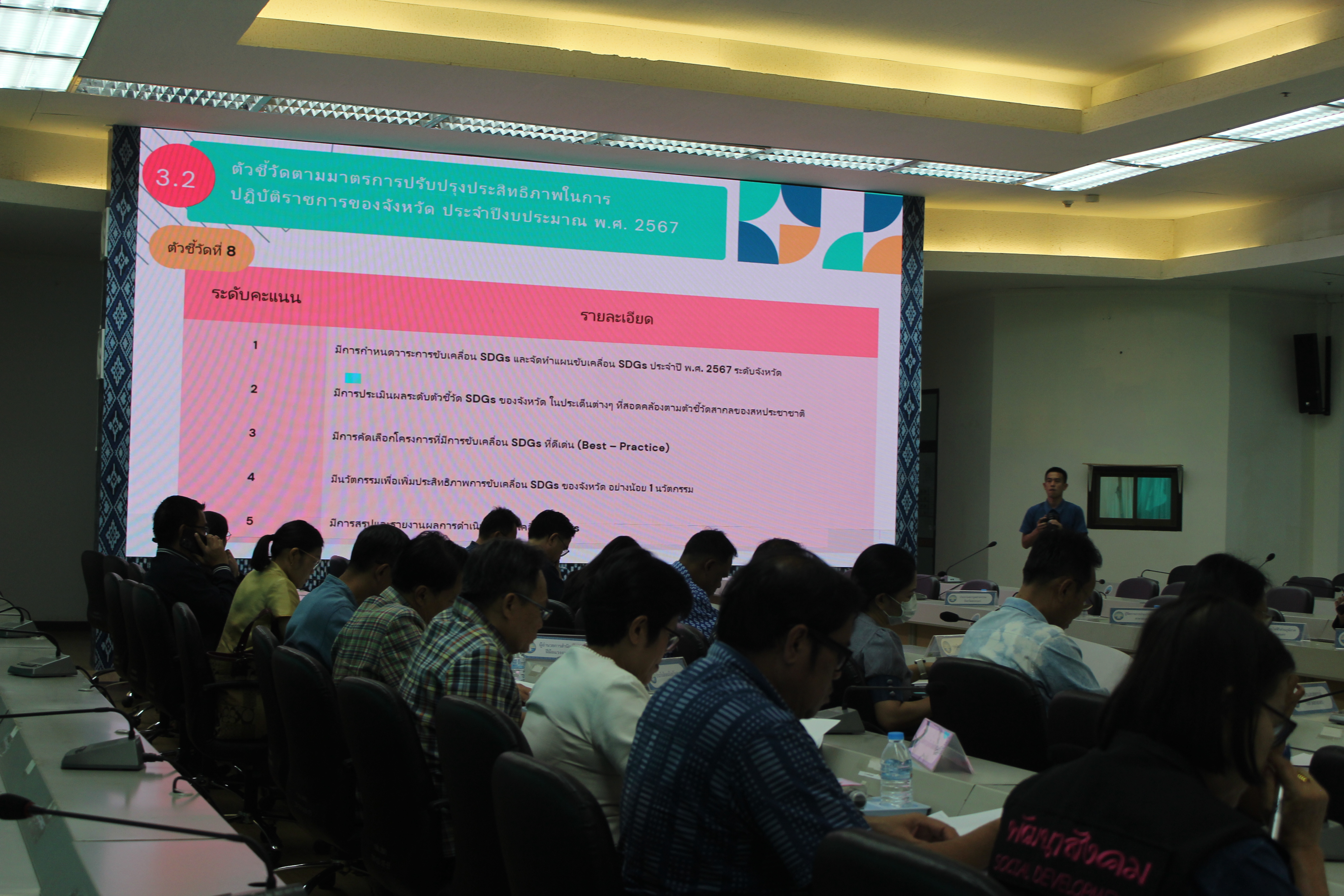 📢พช.สกลนคร : การขับเคลื่อนเป้าหมายการพัฒนาที่ยั่งยืน (Sustainable Development Goals : SDGs) จังหวัดสกลนคร ประจำปีงบประมาณ พ.ศ. ๒๕๖๗