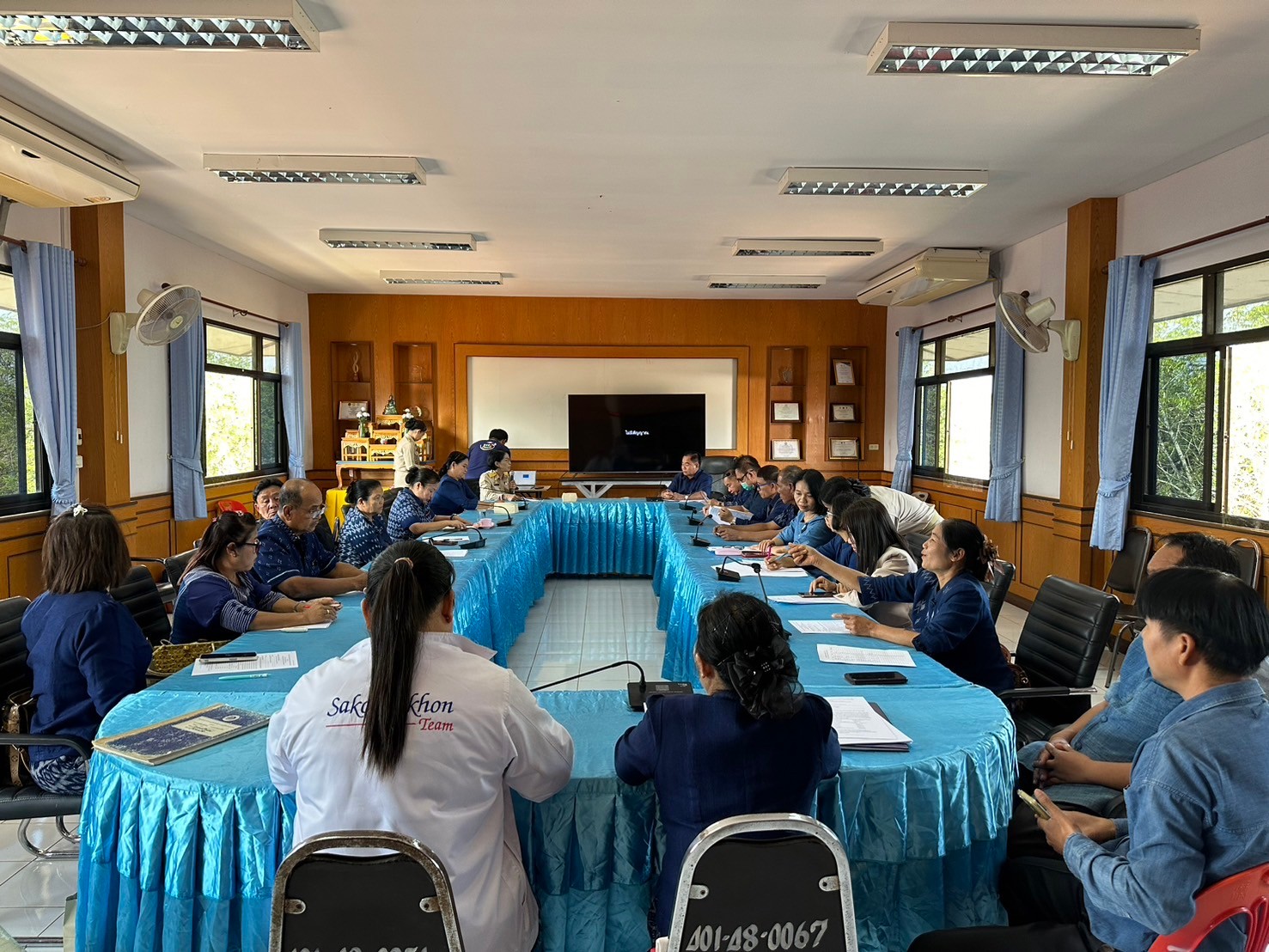 📢พช.สกลนคร : ร่วมประชุมคณะทำงานขับเคลื่อนสารสนเทศต้นแบบเพื่อการพัฒนาคุณภาพชีวิต ครั้งที่ ๑/๒๕๖๗