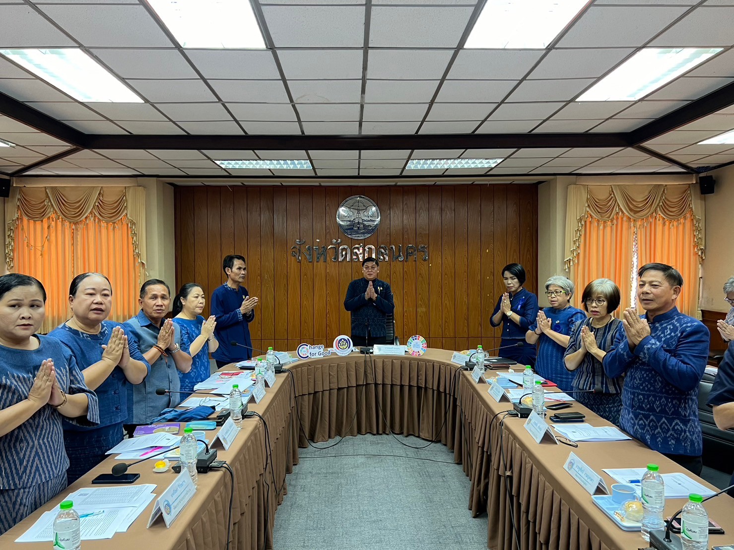 📢พช.สกลนคร : ประชุมผู้บริหารและนักวิชาการพัฒนาชุมชน ครั้งที่ ๒/๒๕๖๗
