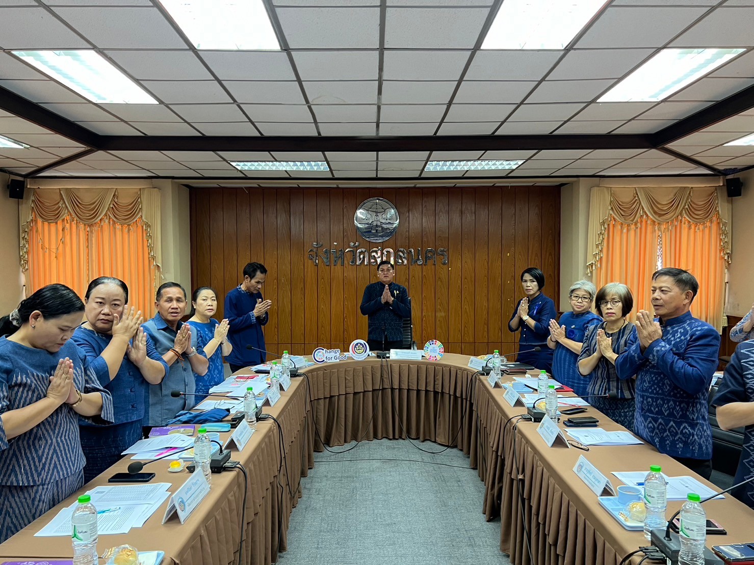 📢พช.สกลนคร : ประชุมผู้บริหารและนักวิชาการพัฒนาชุมชน ครั้งที่ ๒/๒๕๖๗