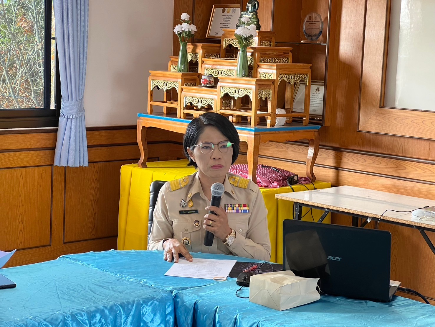 📢พช.สกลนคร : ร่วมประชุมคณะทำงานขับเคลื่อนสารสนเทศต้นแบบเพื่อการพัฒนาคุณภาพชีวิต ครั้งที่ ๑/๒๕๖๗