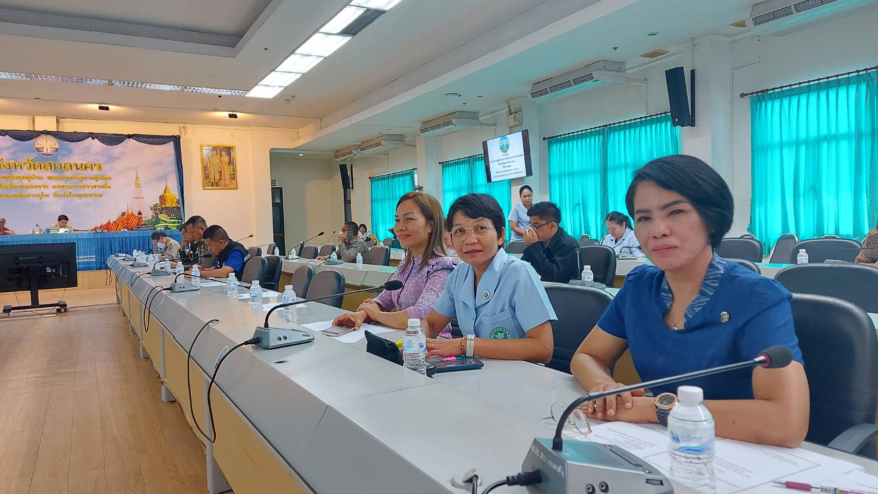 📢พช.สกลนคร : ร่วมประชุมคณะกรรมการศูนย์อำนวยการป้องกันและปราบปรามยาเสพติดจังหวัดสกลนคร