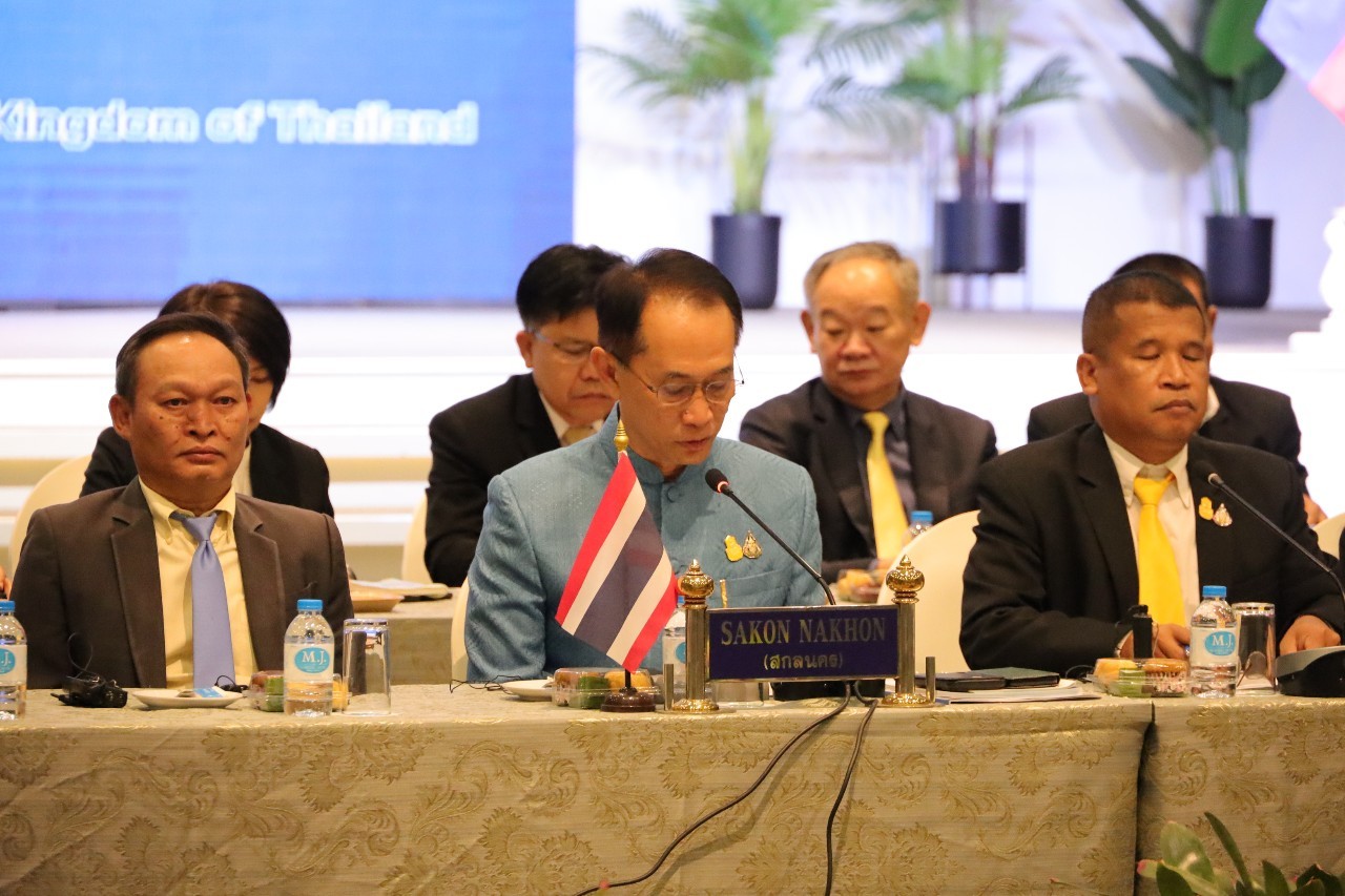 📢จังหวัดสกลนคร : เจ้าภาพจัดประชุมผู้บริหารระดับสูง ๓ ประเทศ ๙ จังหวัดไทย – ลาว – เวียดนาม ๒๗ – ๒๙ ก.พ.๖๗