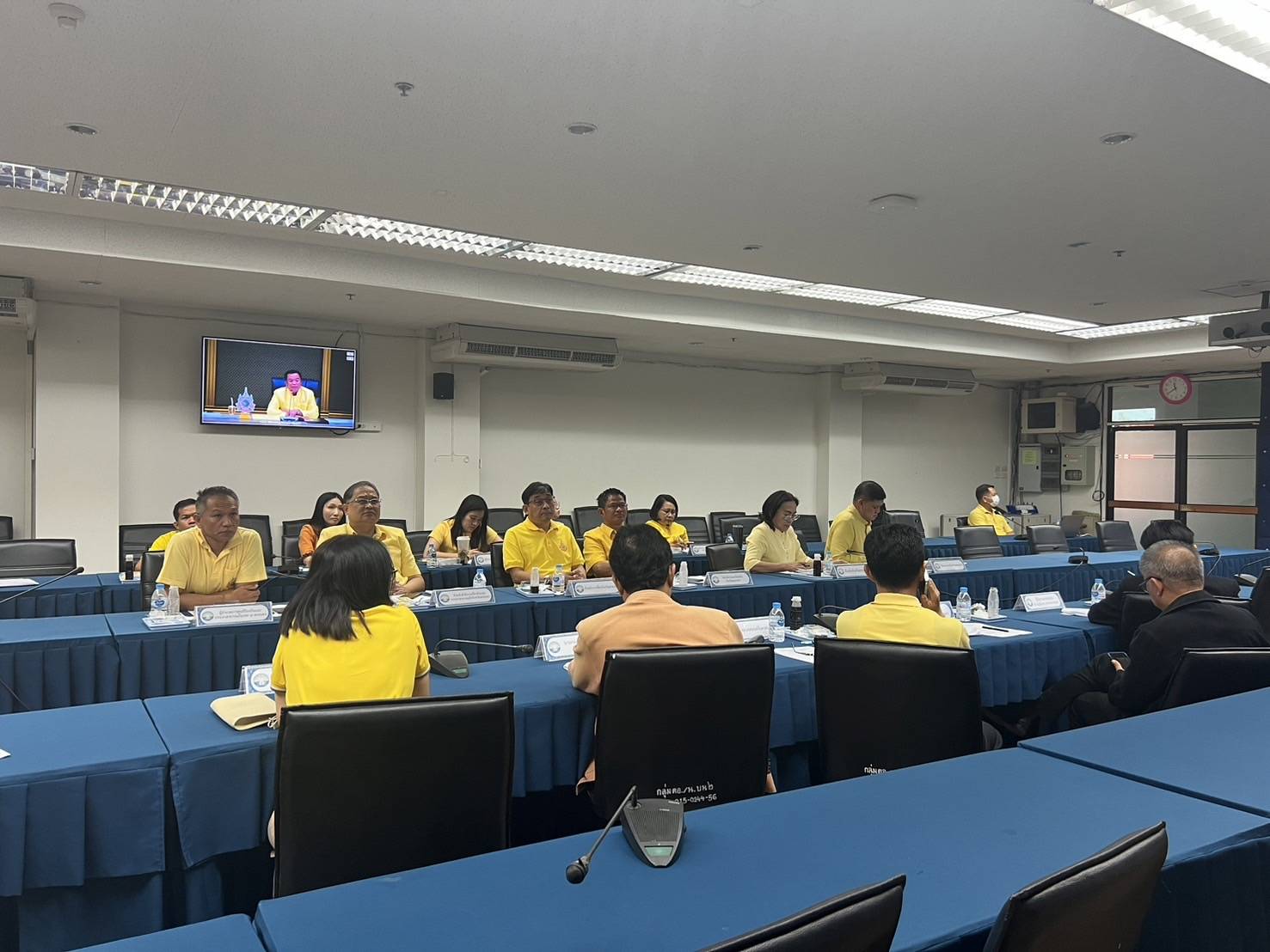 📢พช.สกลนคร : ร่วมประชุมขับเคลื่อนและติดตามนโยบายของรัฐบาลและภารกิจสำคัญของกระทรวงมหาดไทย ประจำปีงบประมาณ พ.ศ.๒๕๖๗  ผ่านระบบวีดิทัศน์ทางไกล (VCS)