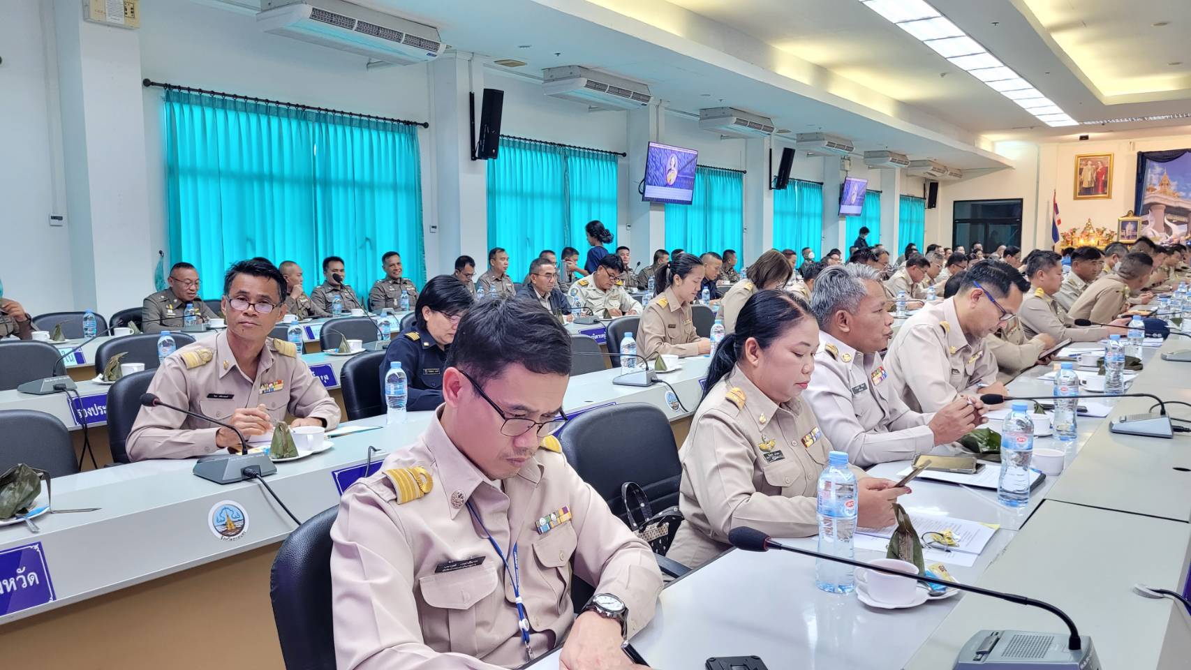 📢พช.สกลนคร : ร่วมประชุมคณะกรมการจังหวัดและหัวหน้าส่วนราชการประจำจังหวัดสกลนคร