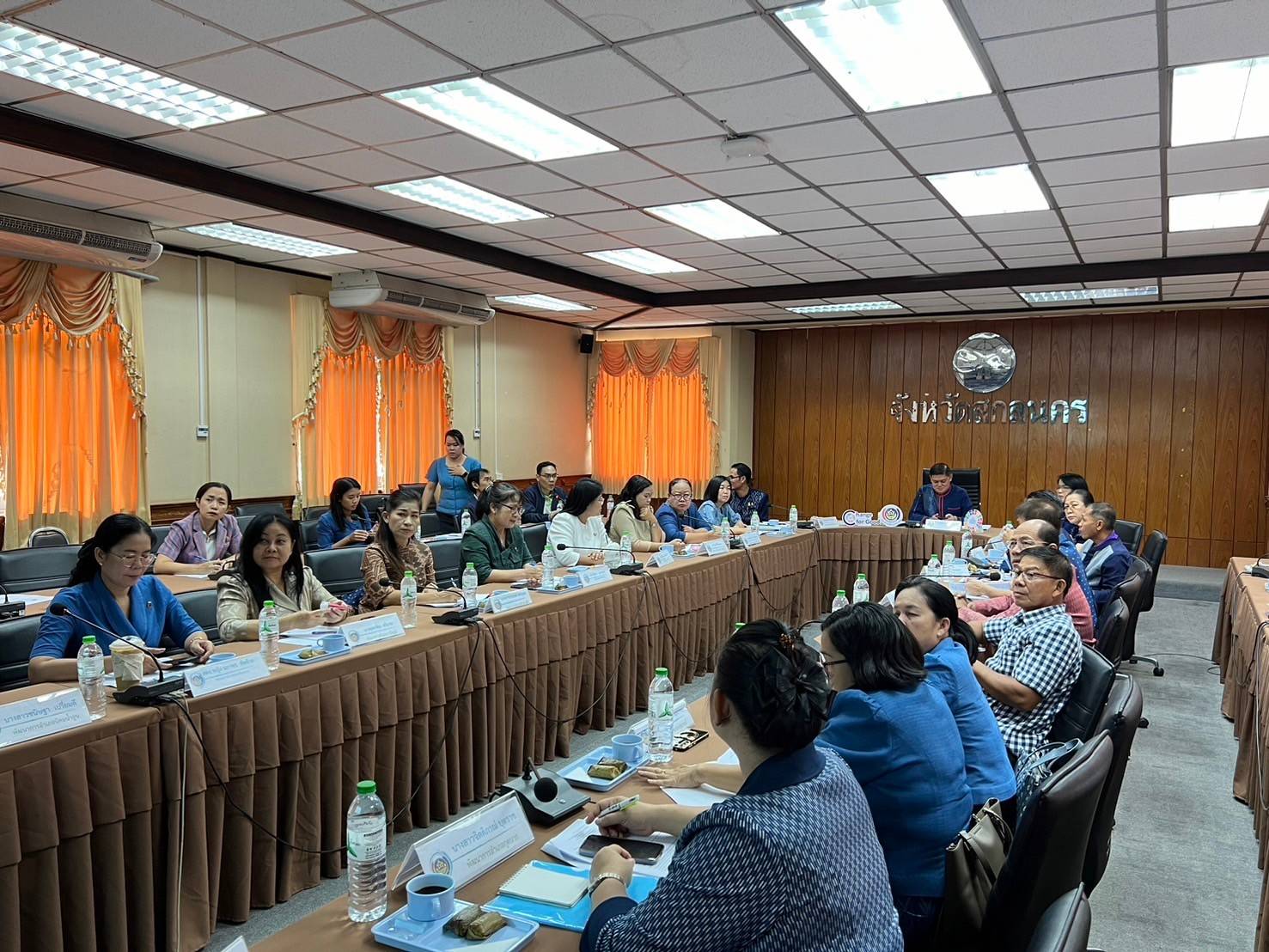 📢พช.สกลนคร : ประชุมผู้บริหารและนักวิชาการพัฒนาชุมชน ครั้งที่ ๔/๒๕๖๗