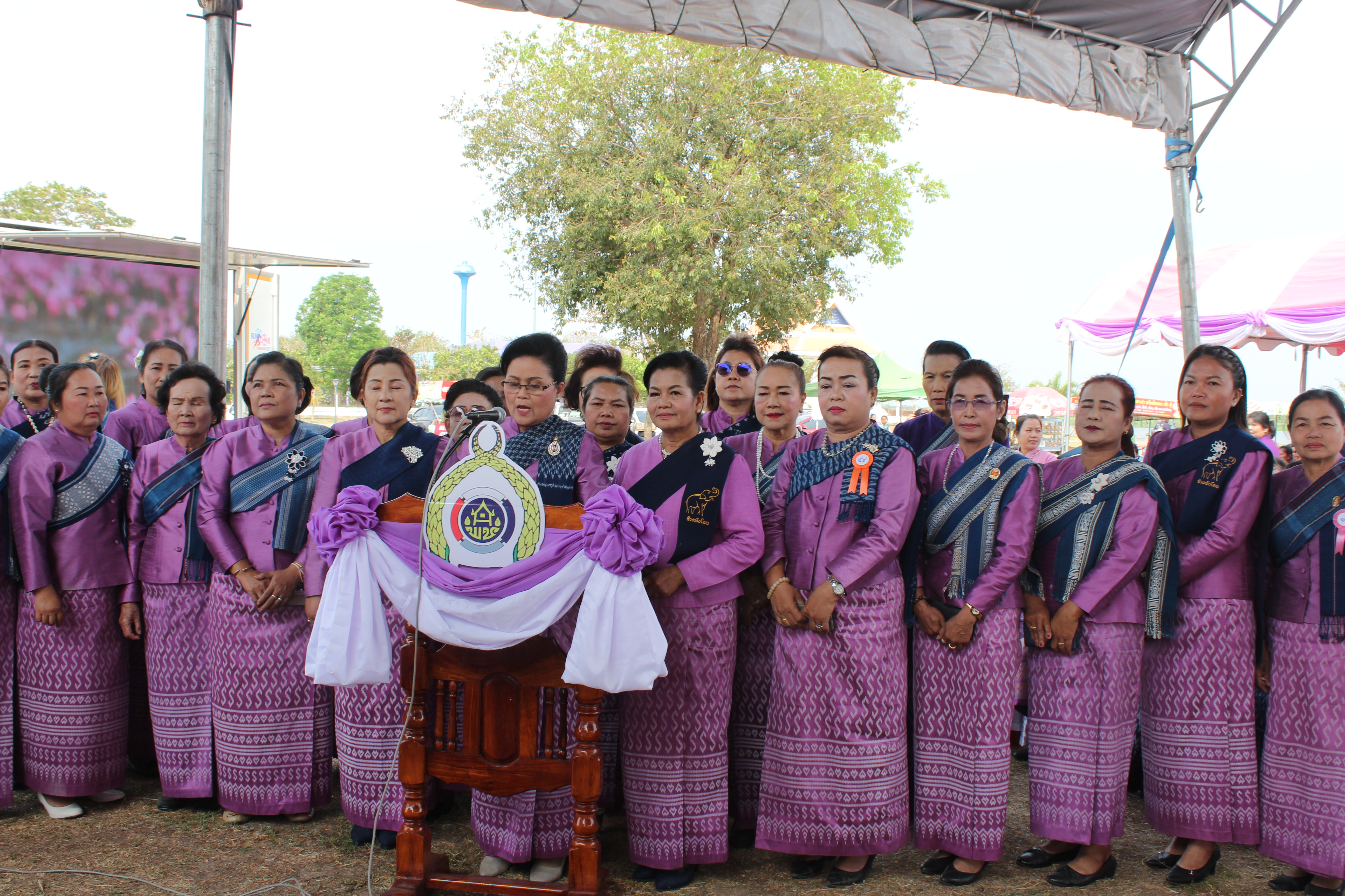 จังหวัดสกลนคร : รวมพลังสตรี บริหารกายให้ได้เหงื่อ เพื่อสุขภาพที่ดี ในงานวันสตรีสากลปี ๒๕๖๗