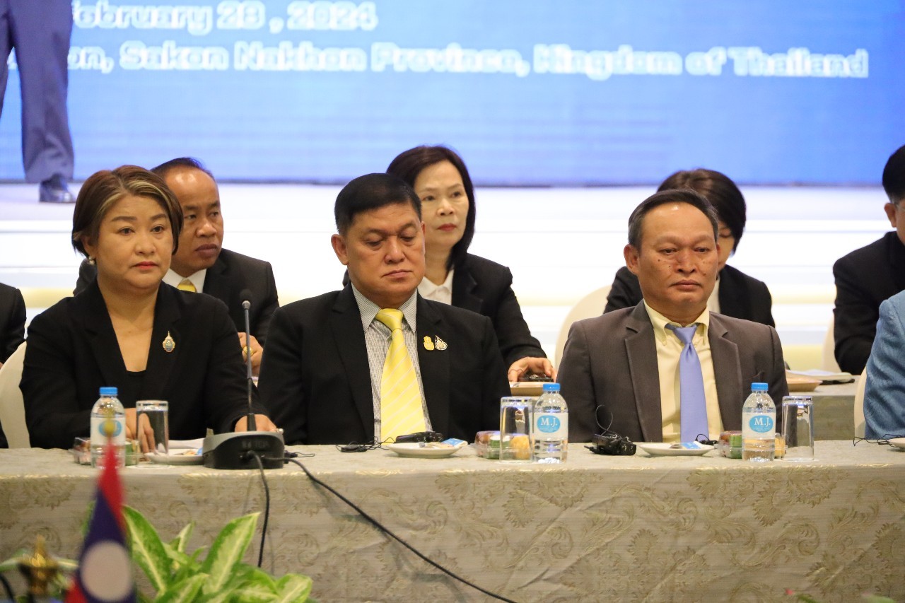 📢จังหวัดสกลนคร : เจ้าภาพจัดประชุมผู้บริหารระดับสูง ๓ ประเทศ ๙ จังหวัดไทย – ลาว – เวียดนาม ๒๗ – ๒๙ ก.พ.๖๗