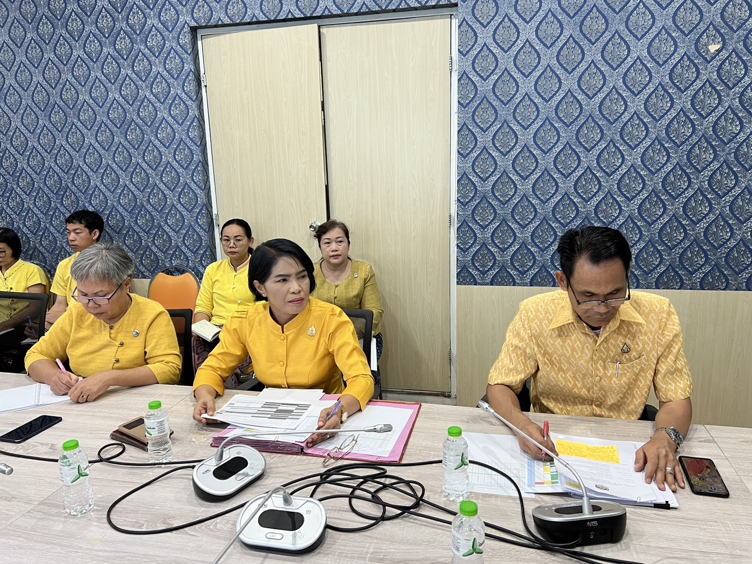 ประชุมติดตามการดำเนินงานตามตัวชี้วัดและค่าเป้าหมายการประเมินผลการปฏิบัติราชการปีงบประมาณ พ.ศ. ๒๕๖๗ รอบการประเมินที่ ๑