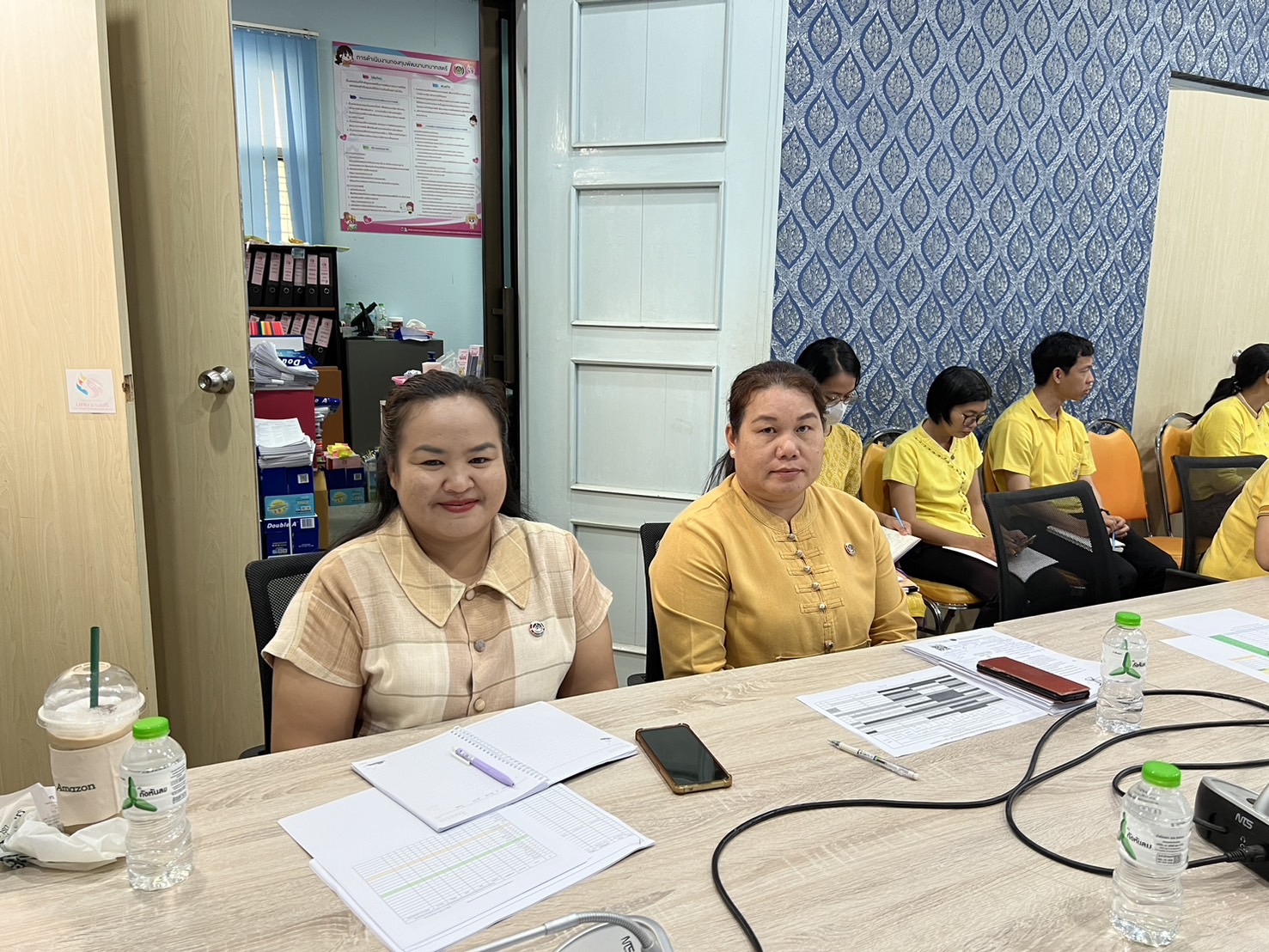 ประชุมติดตามการดำเนินงานตามตัวชี้วัดและค่าเป้าหมายการประเมินผลการปฏิบัติราชการปีงบประมาณ พ.ศ. ๒๕๖๗ รอบการประเมินที่ ๑