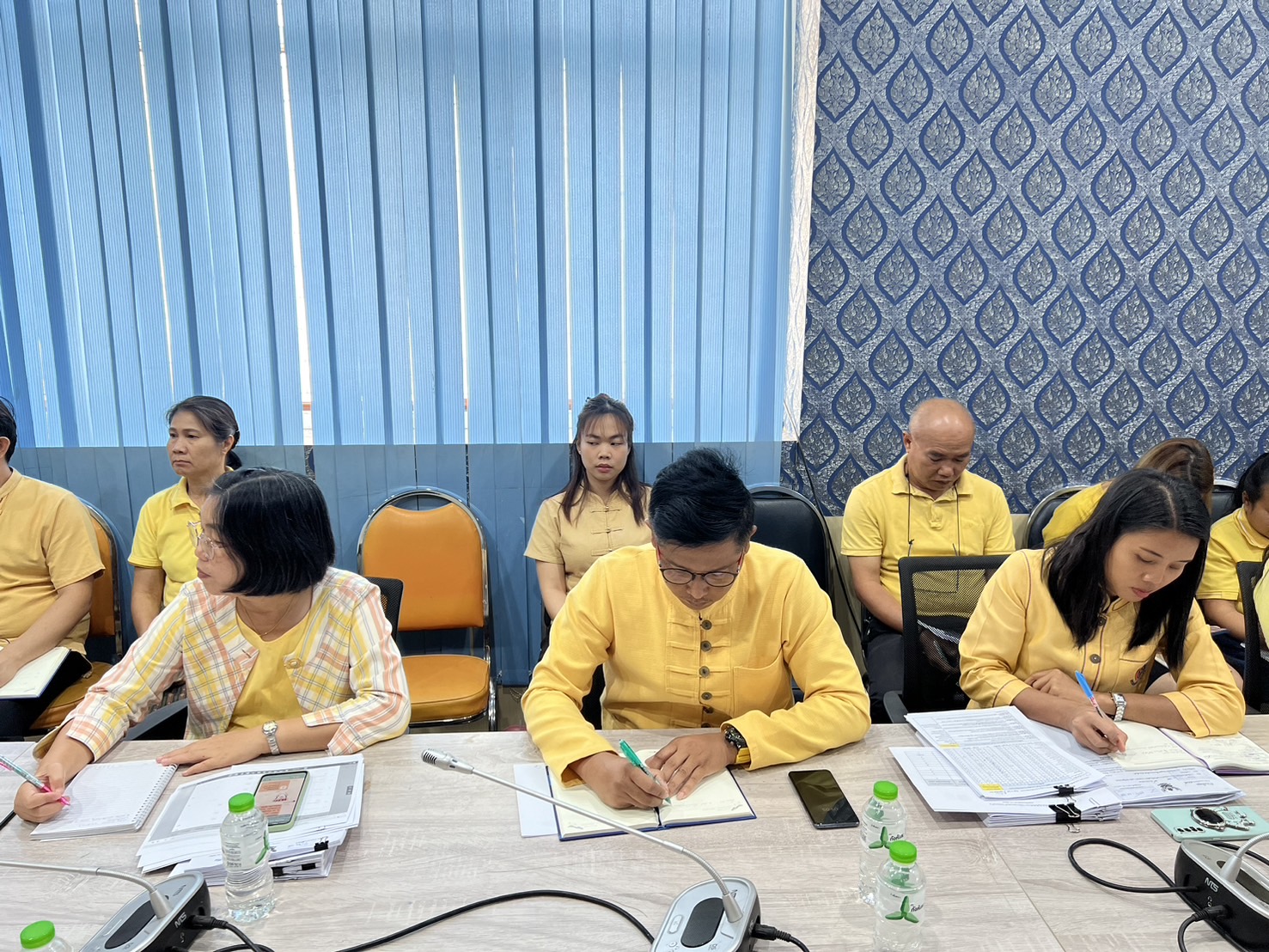 ประชุมติดตามการดำเนินงานตามตัวชี้วัดและค่าเป้าหมายการประเมินผลการปฏิบัติราชการปีงบประมาณ พ.ศ. ๒๕๖๗ รอบการประเมินที่ ๑