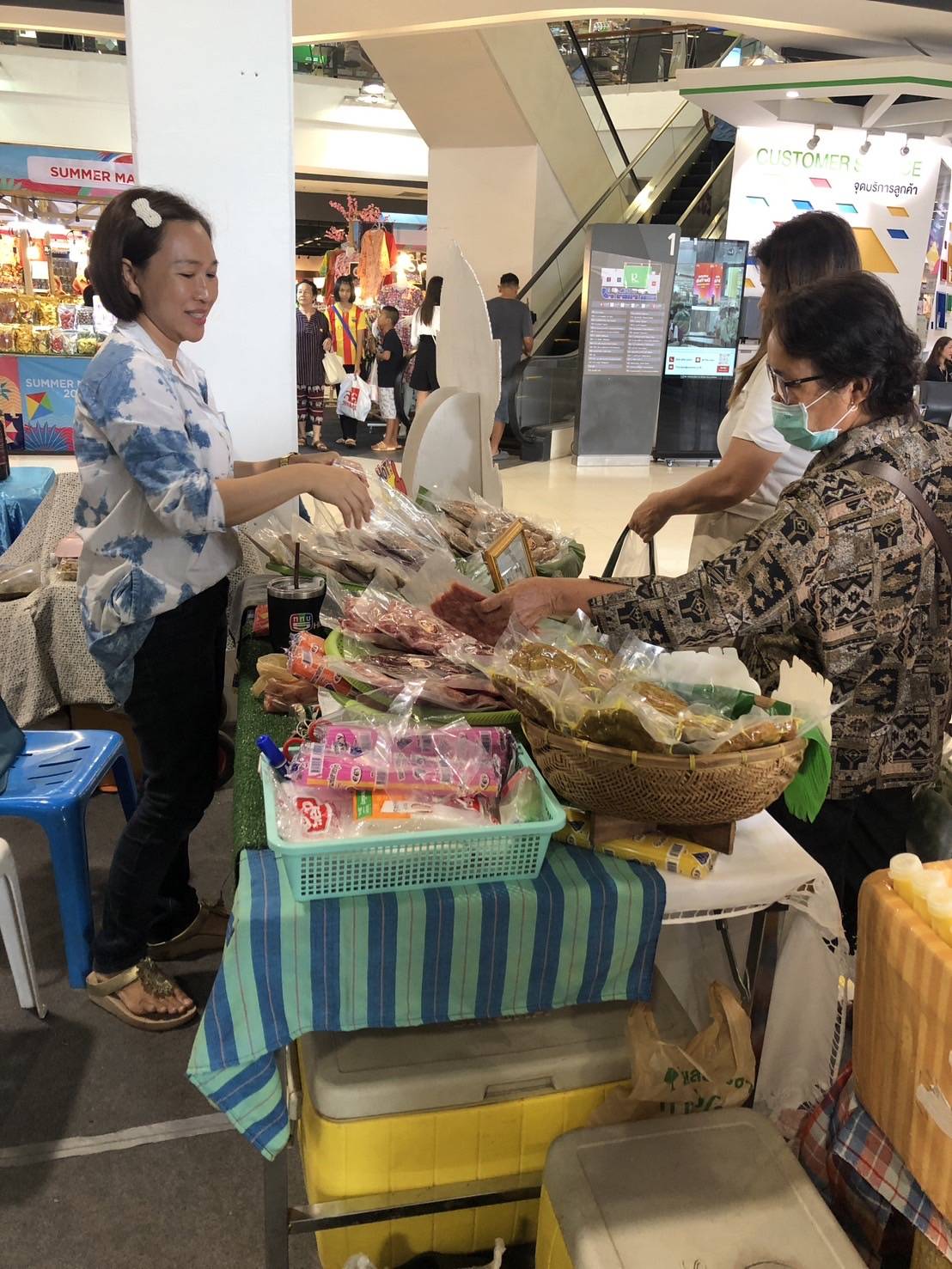 สำนักงานพัฒนาชุมชนจังหวัดสกลนคร ร่วมกับห้างสรรพสินค้าโรบินสัน ไลฟ์สไตล์ จังหวัดสกลนคร จัดกิจกรรมส่งเสริมการจำหน่ายสินค้า OTOP ในช่วง 6-12 เมษายน 2567 ณ ห้างสรรพสินค้าโรบินสัน ไลฟ์สไตล์ จังหวัดสกลนคร