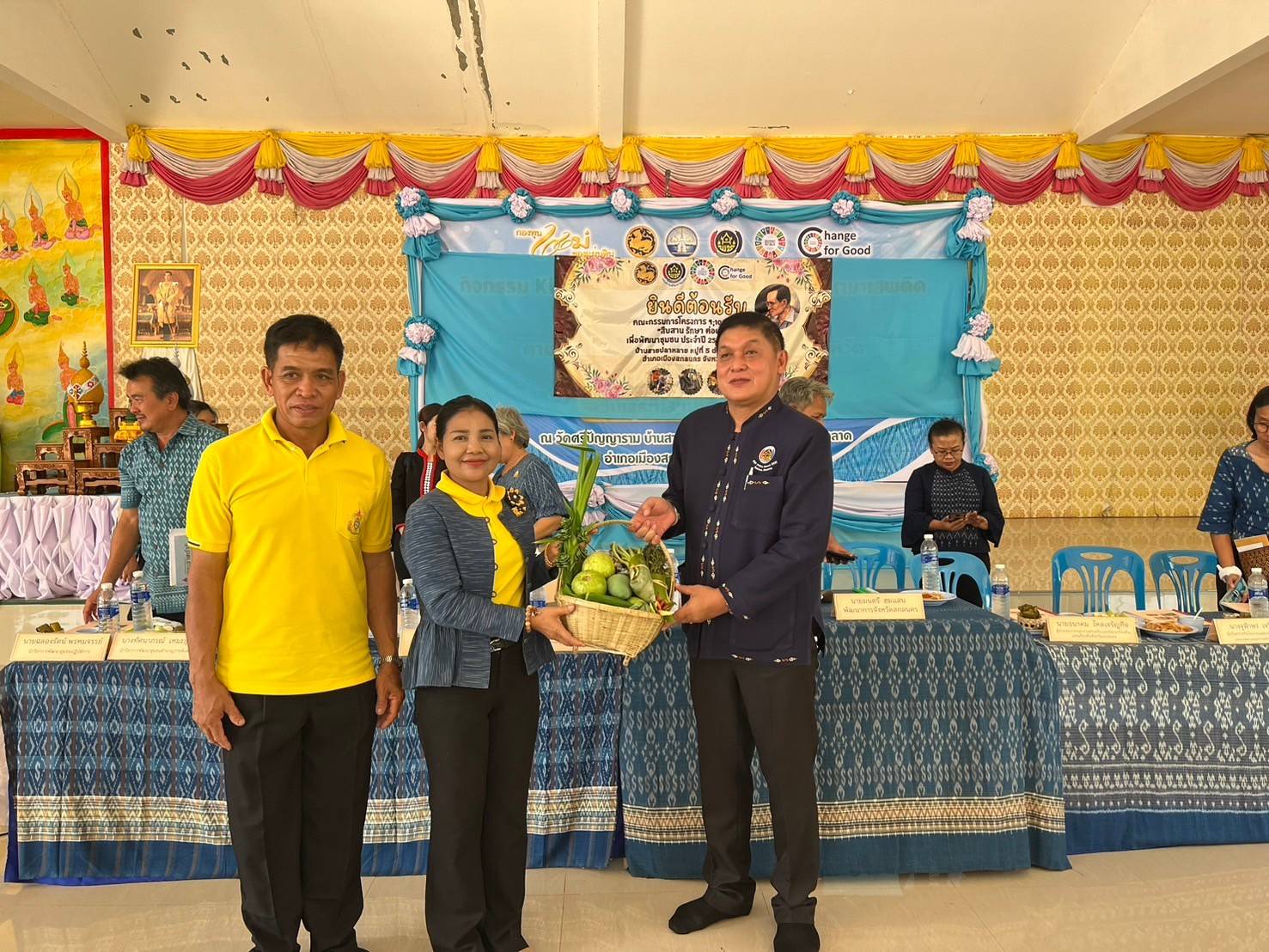 📢พช.สกลนคร : ลงสำรวจพื้นที่พร้อมให้คำแนะนำหมู่บ้านต้นแบบการพัฒนาตามแนวพระราชดำริตามโครงการ ๙ ; ๑๐ ปฏิบัติบูชา “สืบสาน รักษา ต่อยอด” เพื่อพัฒนาชุมชน จังหวัดสกลนคร ประจำปี ๒๕๖๗