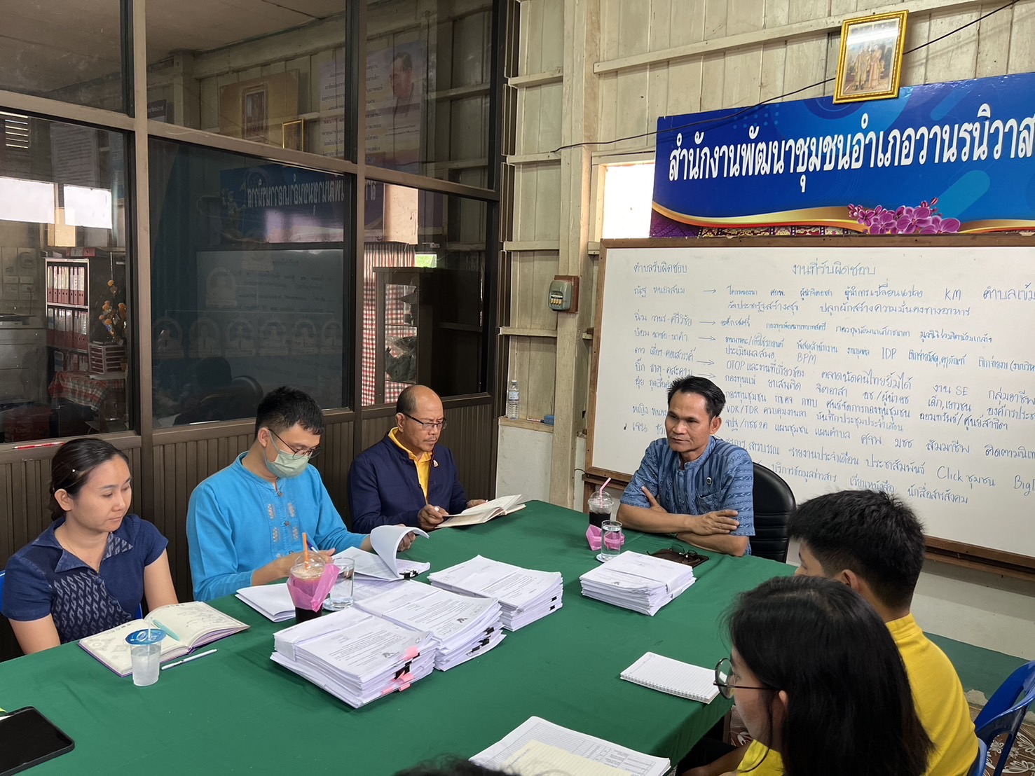สำนักงานพัฒนาชุมชนจังหวัดสกลนคร นิเทศ ติดตาม สนับสนุน และมอบแนวทางการเตรียมความพร้อมการขับเคลื่อนงานพัฒนาชุมชน สำนักงานพัฒนาชุมชนอำเภอ ไตรมาส 3/2567