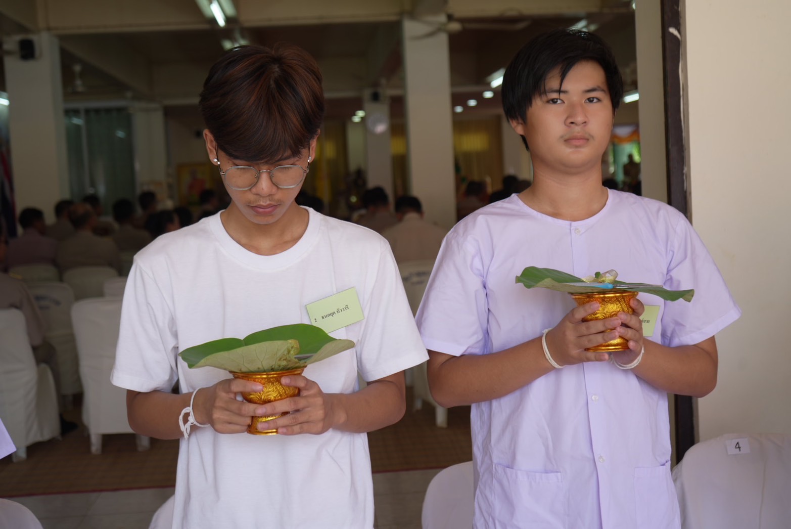 📢พช.สกลนคร : ร่วมพิธีบรรพชาสามเณรภาคฤดูร้อน เฉลิมพระเกียรติสมเด็จพระเจ้าอยู่หัว เนื่องในโอกาสเฉลิมพระชนมพรรษา ๖ รอบ ๗๒ พรรษา ๒๘ กรกฎาคม ๒๕๖๗