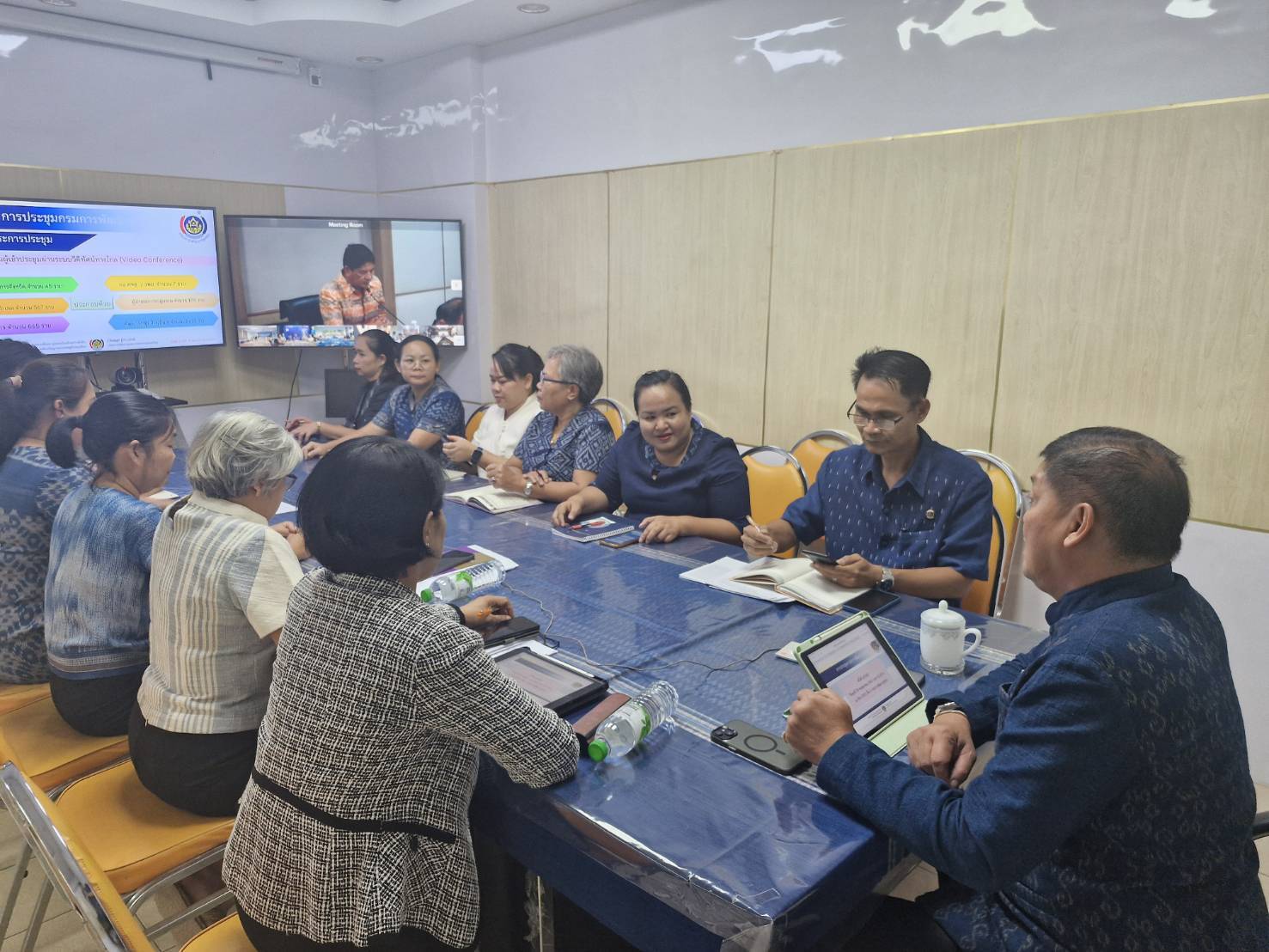 📢พช.สกลนคร : ร่วมประชุมกรมการพัฒนาชุมชน ครั้งที่ ๕/๒๕๖๗ ผ่านระบบ video conference