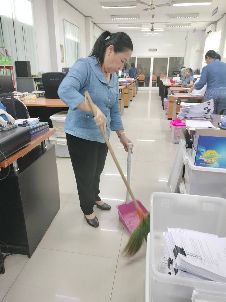 📢พช.สกลนคร : “๕ ส. พัฒนาคน สู่การพัฒนางาน”