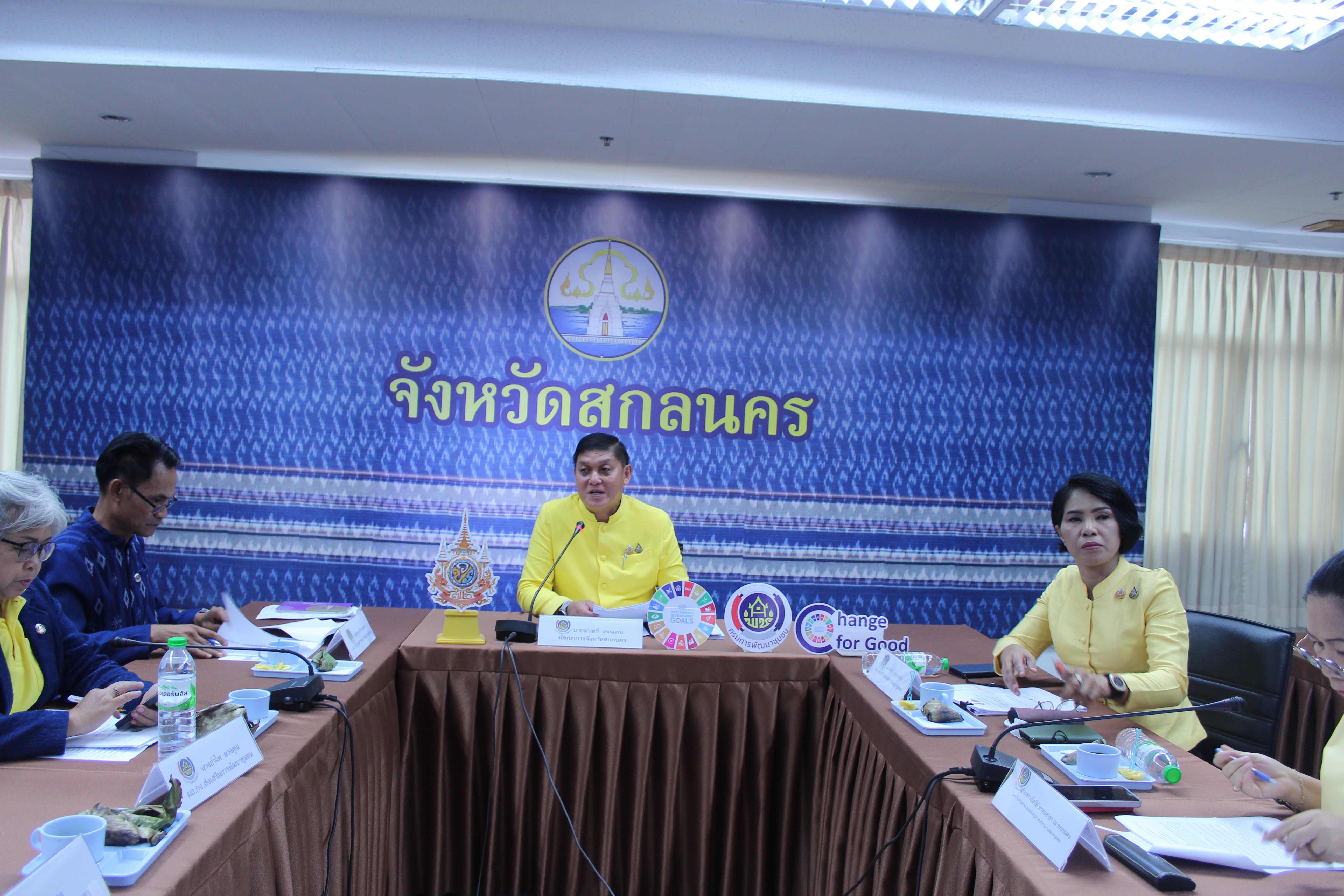 📢พช.สกลนคร : ประชุมผู้บริหารและนักวิชาการพัฒนาชุมชน ครั้งที่ 6/2567