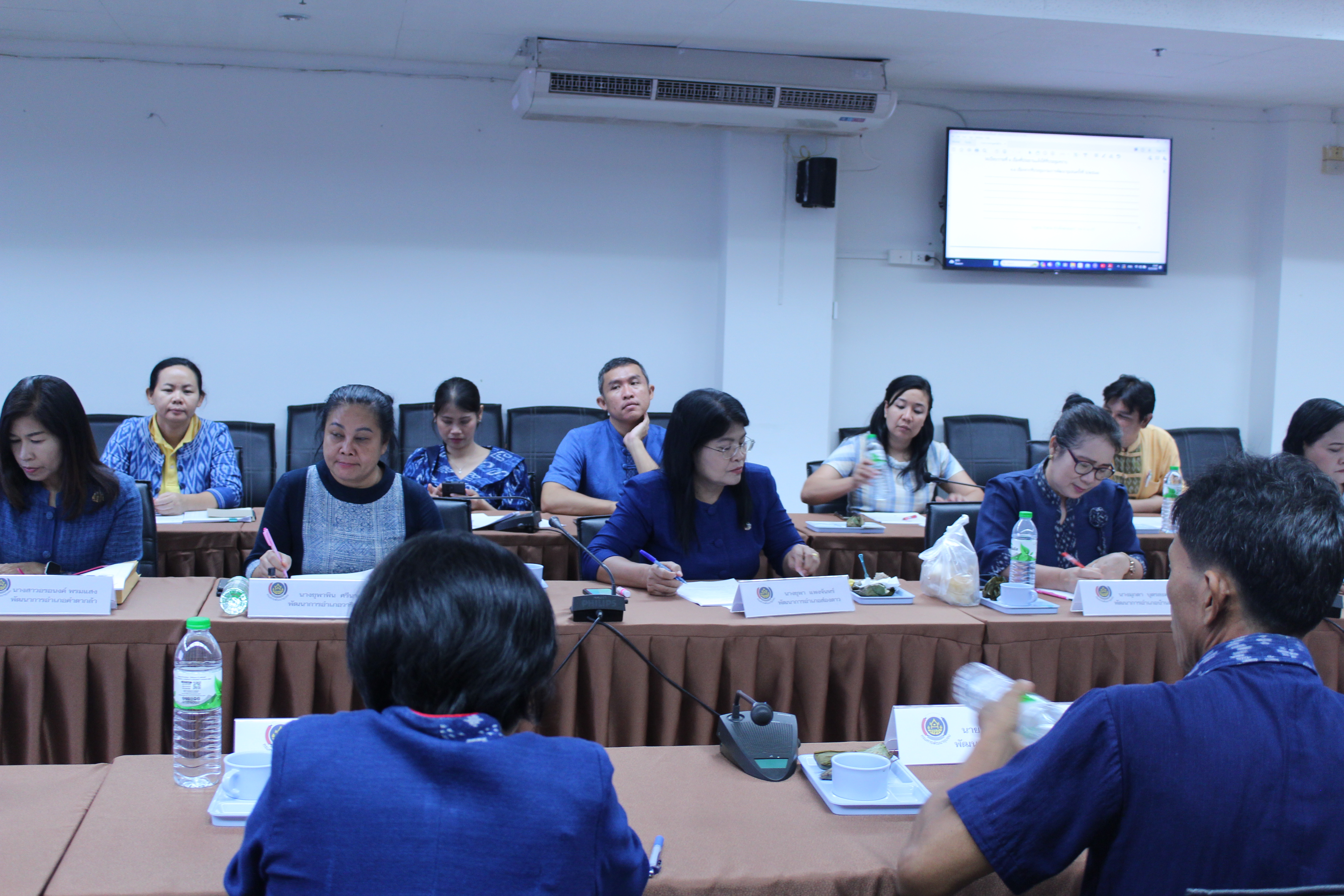 📢พช.สกลนคร : ประชุมผู้บริหารและนักวิชาการพัฒนาชุมชน ครั้งที่ 6/2567