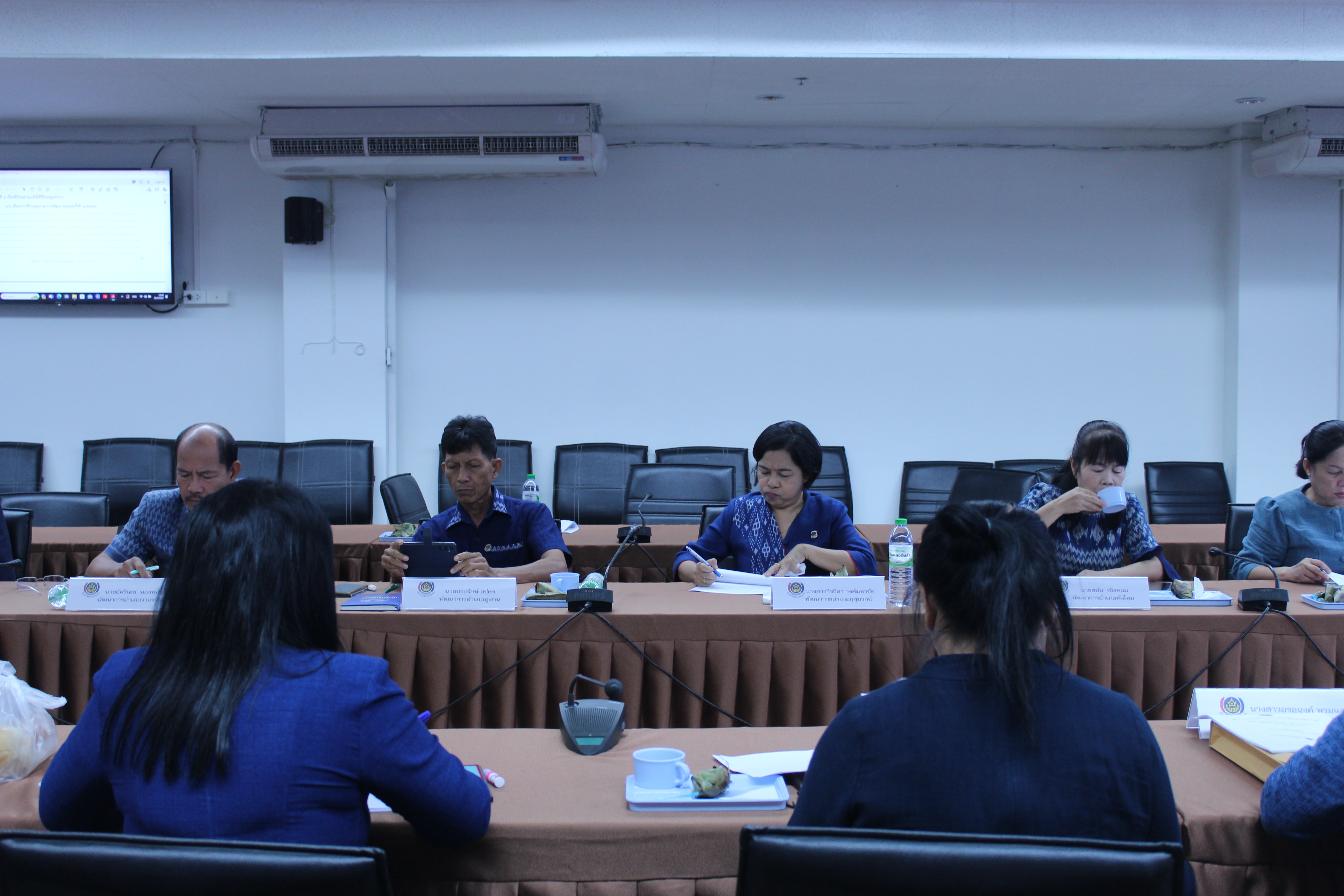 📢พช.สกลนคร : ประชุมผู้บริหารและนักวิชาการพัฒนาชุมชน ครั้งที่ 6/2567
