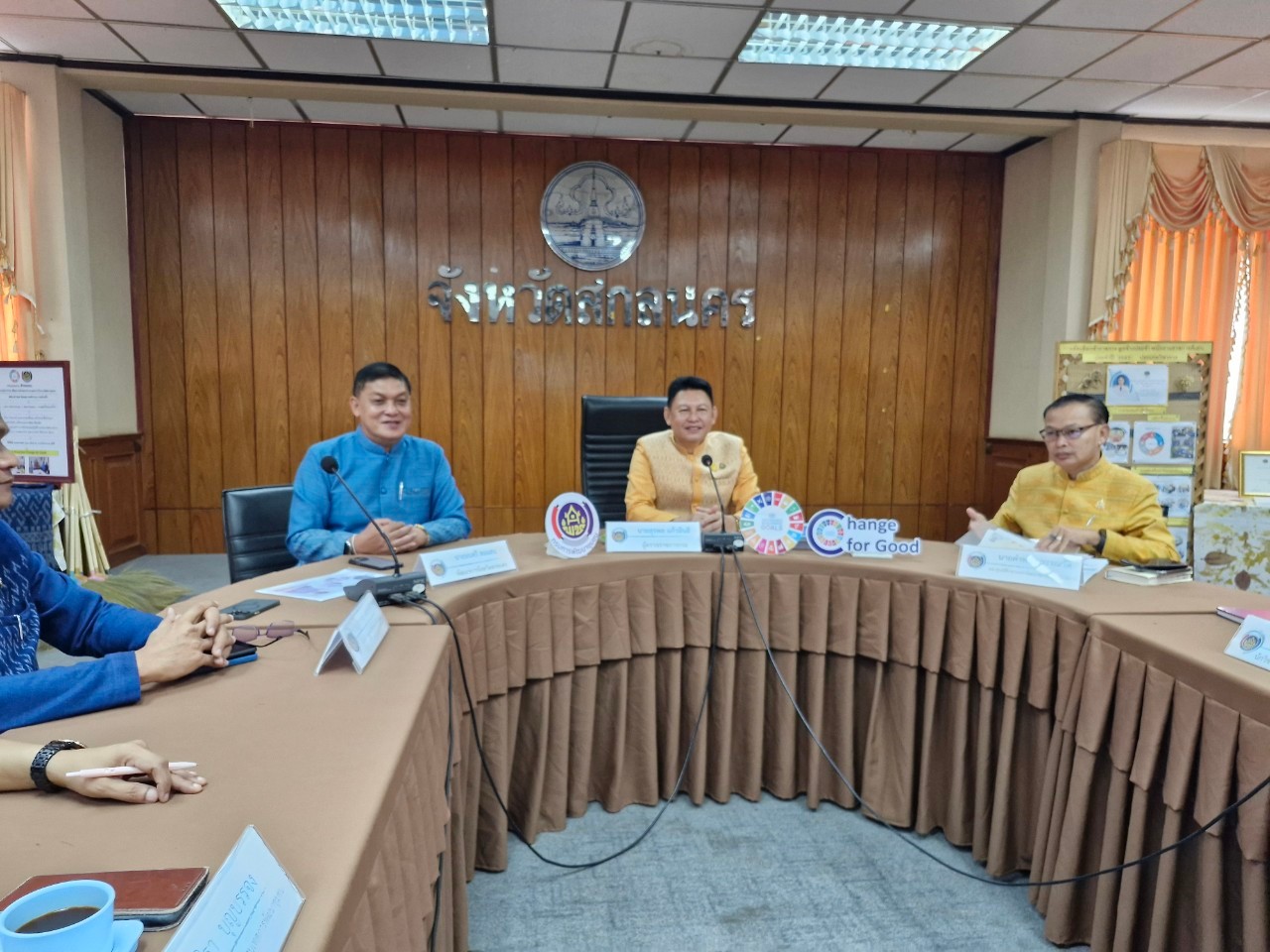 พช.สกลนคร : รับการประเมินข้าราชการ ลูกจ้างประจำ พนักงานราชการดีเด่น กรมการพัฒนาชุมชน ประจำปี ๒๕๖๗