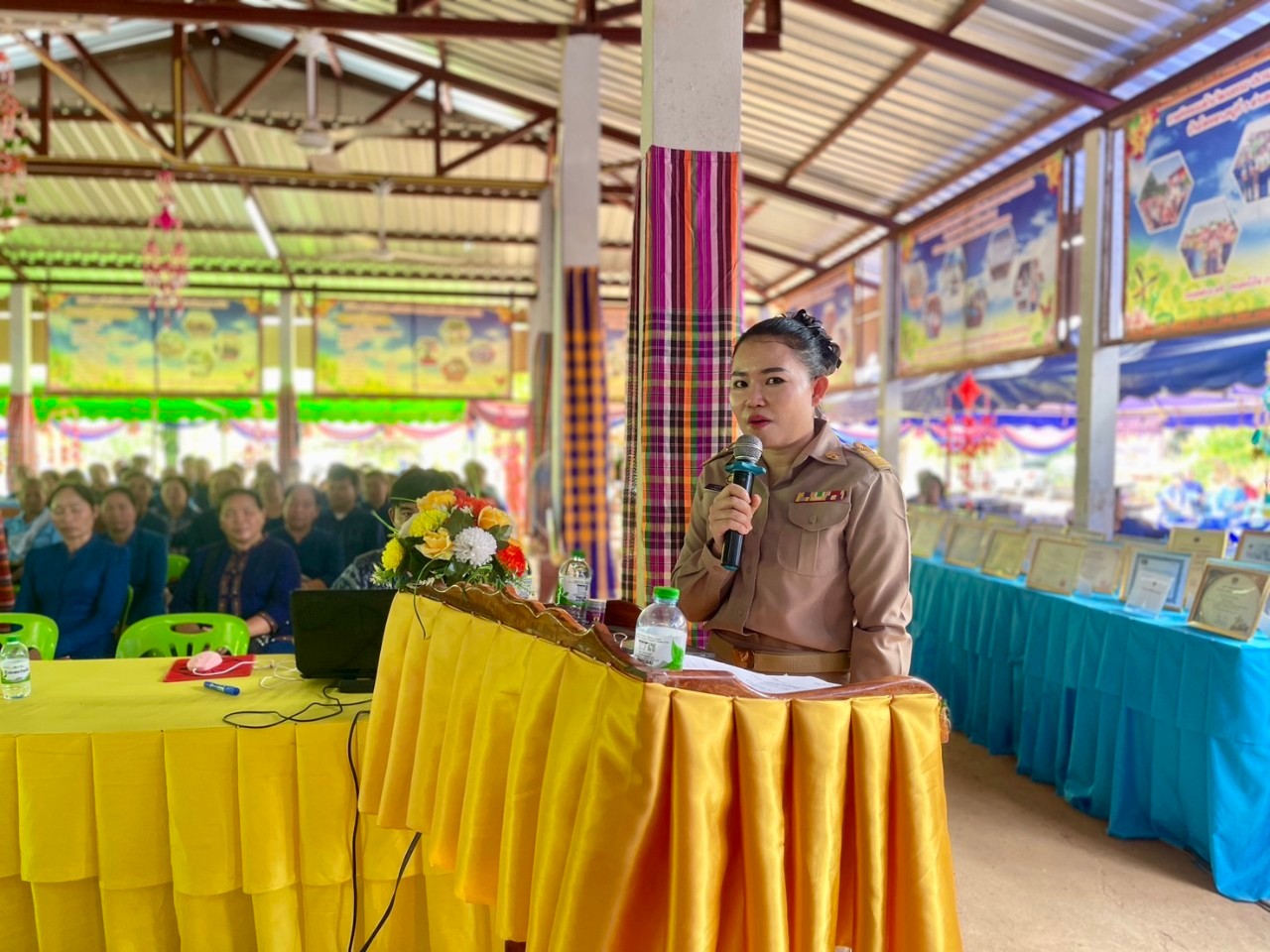 พช.สกลนคร : รับการประเมินข้าราชการ ลูกจ้างประจำ พนักงานราชการดีเด่น กรมการพัฒนาชุมชน ประจำปี ๒๕๖๗