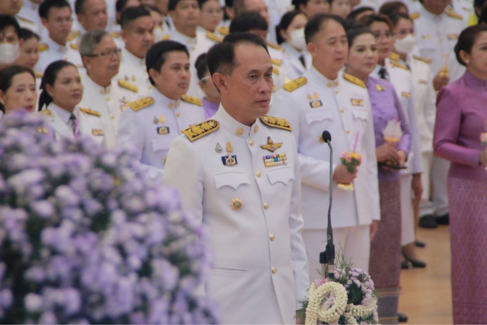 📢จังหวัดสกลนคร :จัดงานพิธีถวายเครื่องราชสักการะและวางพานพุ่ม และพิธีจุดเทียนถวายพระพรชัยมงคล เนื่องในโอกาสวันเฉลิมพระชนมพรรษาสมเด็จพระนางเจ้าสุทิดา พัชรสุธาพิมลลักษณ พระบรมราชินี 3 มิถุนายน 2567