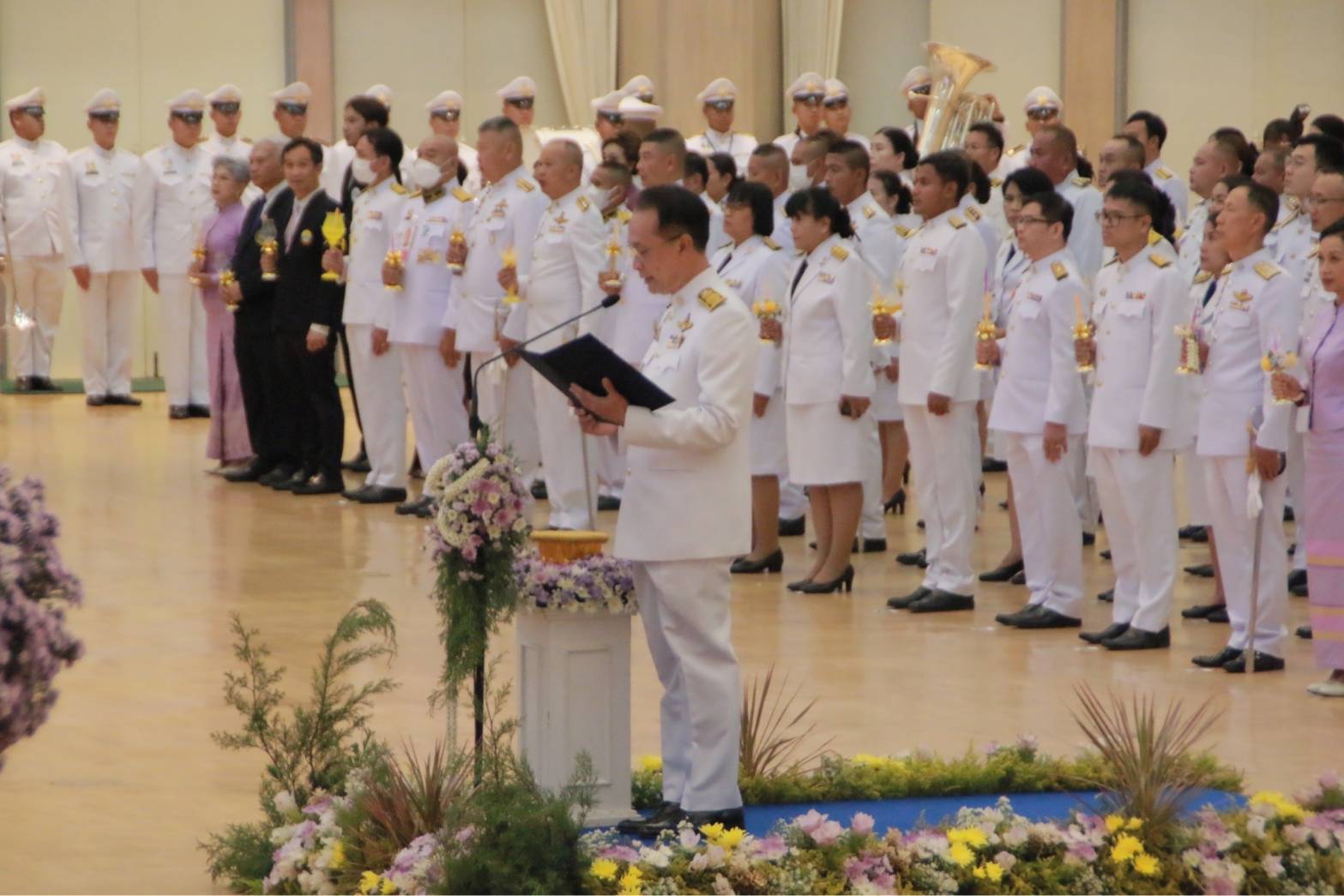 📢จังหวัดสกลนคร :จัดงานพิธีถวายเครื่องราชสักการะและวางพานพุ่ม และพิธีจุดเทียนถวายพระพรชัยมงคล เนื่องในโอกาสวันเฉลิมพระชนมพรรษาสมเด็จพระนางเจ้าสุทิดา พัชรสุธาพิมลลักษณ พระบรมราชินี 3 มิถุนายน 2567