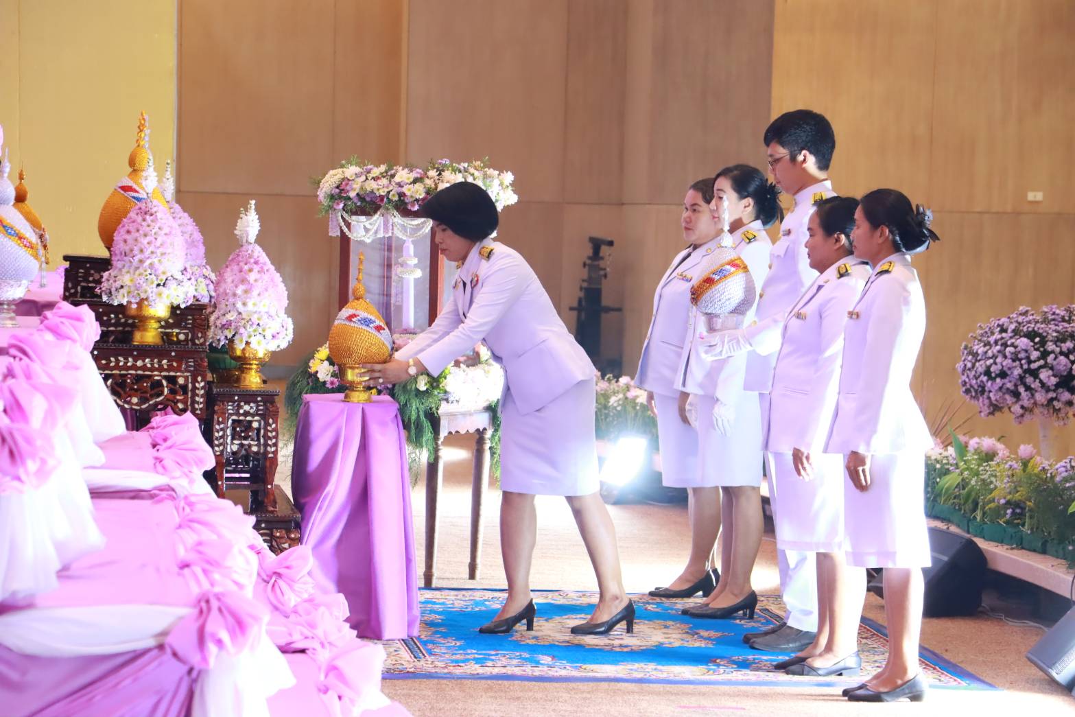 📢จังหวัดสกลนคร :จัดงานพิธีถวายเครื่องราชสักการะและวางพานพุ่ม และพิธีจุดเทียนถวายพระพรชัยมงคล เนื่องในโอกาสวันเฉลิมพระชนมพรรษาสมเด็จพระนางเจ้าสุทิดา พัชรสุธาพิมลลักษณ พระบรมราชินี 3 มิถุนายน 2567