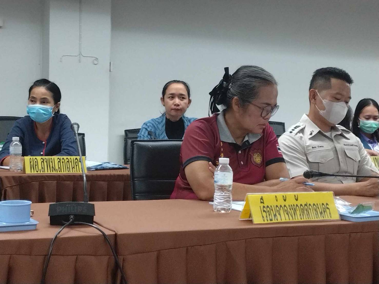 📢สกลนคร : ประชุมคณะทำงานเฝ้าระวังปัญหายาเสพติดระดับพื้นที่จังหวัดสกลนคร(การประชุมโต๊ะข่าว) ครั้งที่ ๙/๒๕๖๗