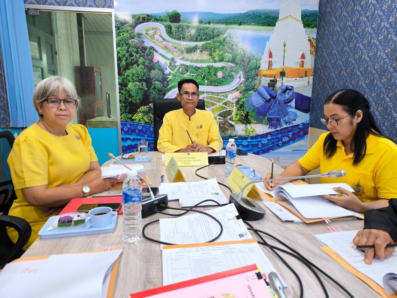 พช.สกลนคร ตรวจประเมินเพื่อรับรองมาตรฐานการพัฒนาชุมชน (มชช.) จังหวัดสกลนคร