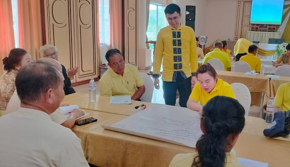📢พช.สกลนคร : พัฒนาศักยภาพคณะกรรมการเครือข่ายกองทุนแม่ของแผ่นดินระดับจังหวัด