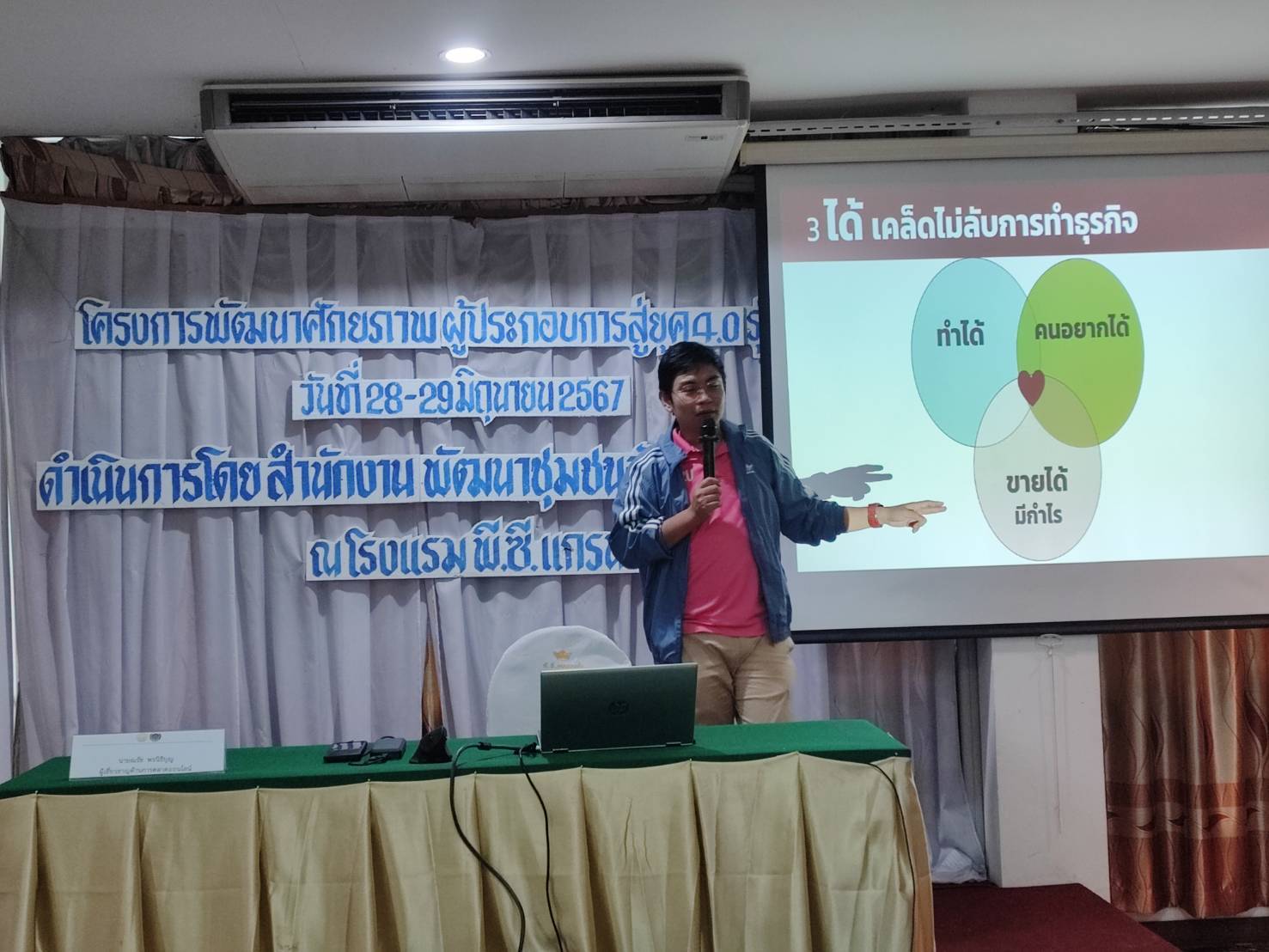 📢 จังหวัดสกลนคร : เดินหน้าพัฒนาศักยภาพผู้ประกอบการสู่ยุค 4.0