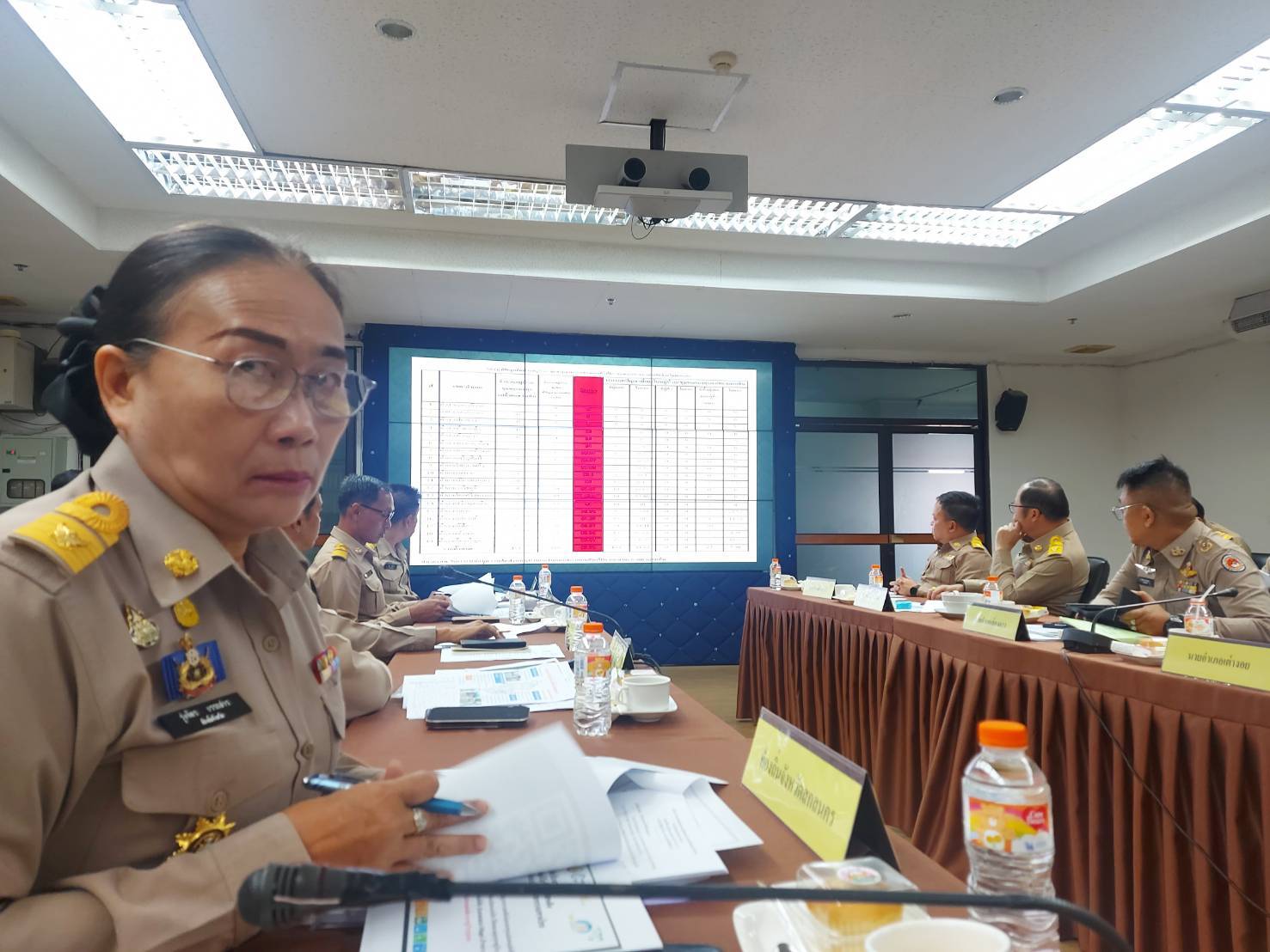 📢พช.สกลนคร : ร่วมประชุมหน่วยงานสังกัดกระทรวงมหาดไทยและนายอำเภอ