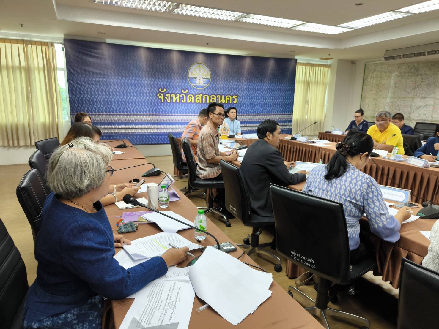 สำนักงานพัฒนาชุมชนจังหวัดสกลนครร่วมประชุมคณะอนุกรรมการการตรวจผลการดำเนินโครงการตามแผนปฏิบัติราชการ ประจำปีงบประมาณ พ.ศ. 2567