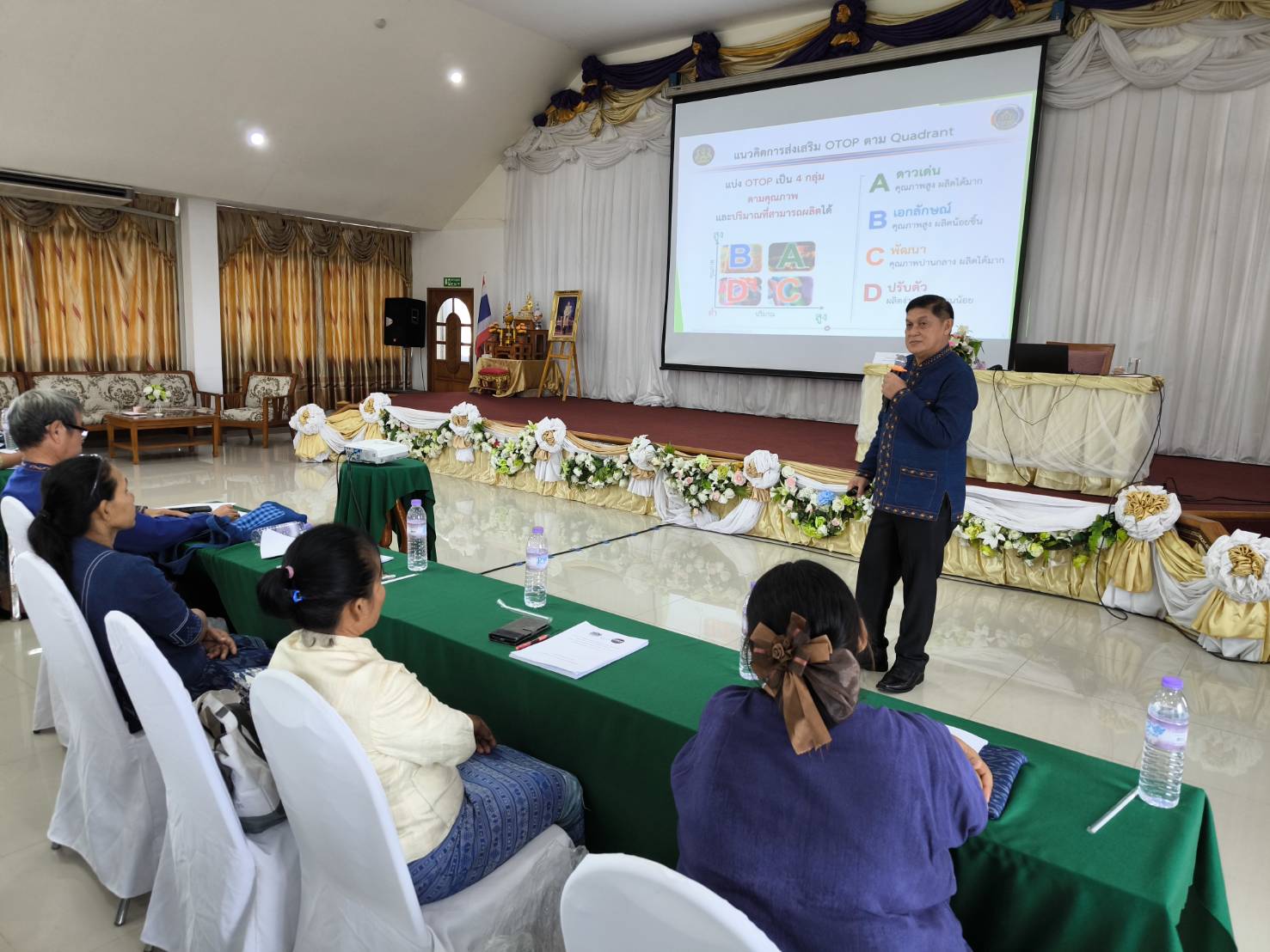 📢พช.สกลนคร : ติดอาวุธ ผู้ประกอบการ OTOP กลุ่มปรับตัวสู่การพัฒนา (Quadrant D) ให้มีคุณภาพมาตรฐาน หวังเพิ่มพื้นที่การตลาด
