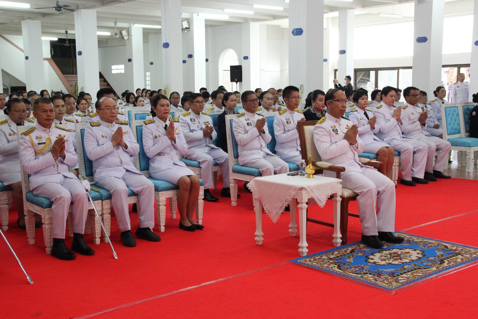 จังหวัดสกลนคร จัดพิธีสวดพระพุทธมนต์และทำบุญตักบาตรฯ เนื่องในวันที่ระลึกคล้ายวันสวรรคตสมเด็จพระนารายณ์มหาราช