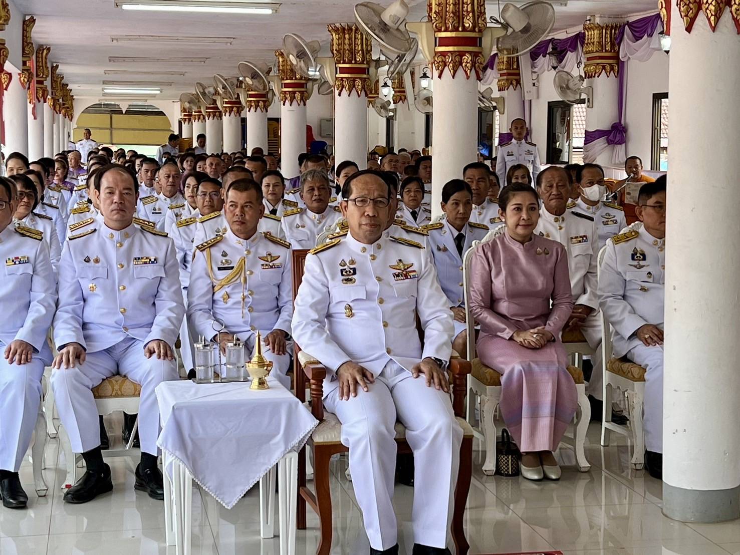 พช.สกลนคร ร่วมพิธีทำบุญตักบาตรถวายพระกุศล และถวายพระพร เนื่องในโอกาสวันคล้ายวันประสูติ พระเจ้าวรวงศ์เธอ พระองค์เจ้าโสมสวลี กรมหมื่นสุทธนารีนาถ 13 กรกฎาคม 2567