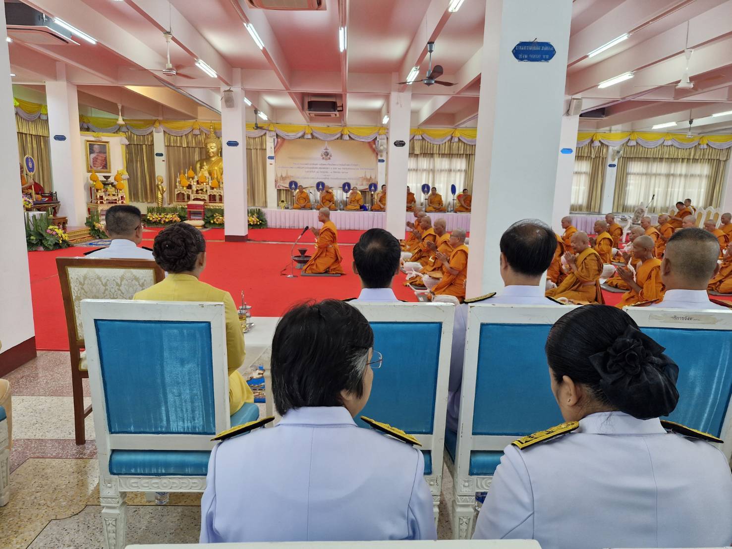 จังหวัดสกลนคร จัดพิธีบรรพชาอุปสมบท ในโครงการบรรพชาอุปสมบทเฉลิมพระเกียรติพระบาทสมเด็จเจ้าอยู่หัว เนื่องในโอกาสพระราชพิธีมหามงคลเฉลิมพระชนมพรรษา 6 รอบ 28 กรกฎาคม 2567